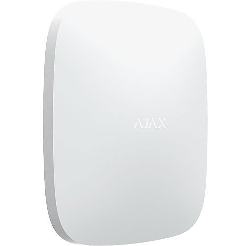 AJAX 42841.106.WH3 Wireless Alarm System Range Extender with Photo Verification - White | Extend Security Coverage for Home & Business