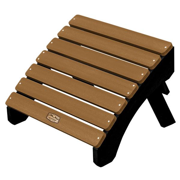 Mountain Bluff Essential Folding Ottoman - Portable Storage Footrest for Living Room, Bedroom & Office - Multi-Functional Seat & Coffee Table for Small Spaces