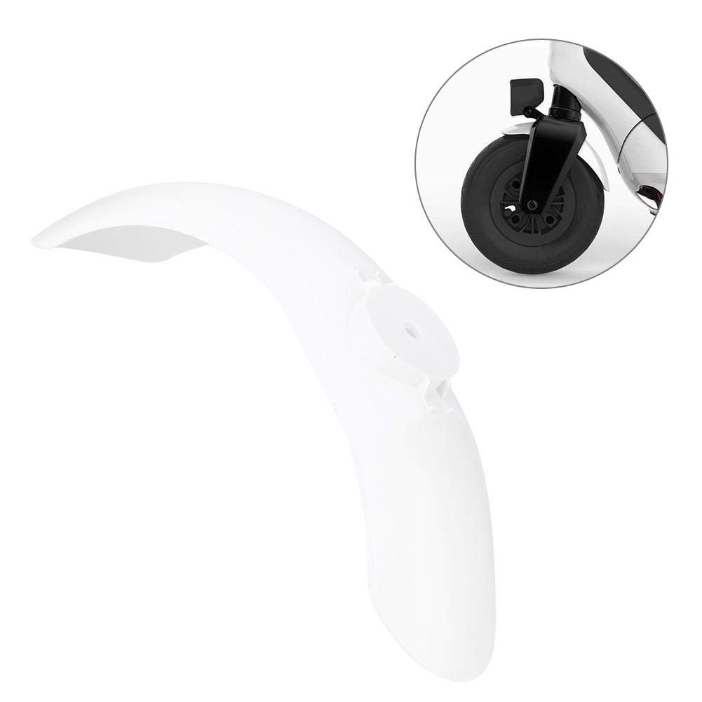 Durable Electric Scooter Mudguard for Xiaomi Mijia M365 - Front Wheel Fender Replacement Part, White - Perfect for Outdoor Commuting & Rainy Day Protection