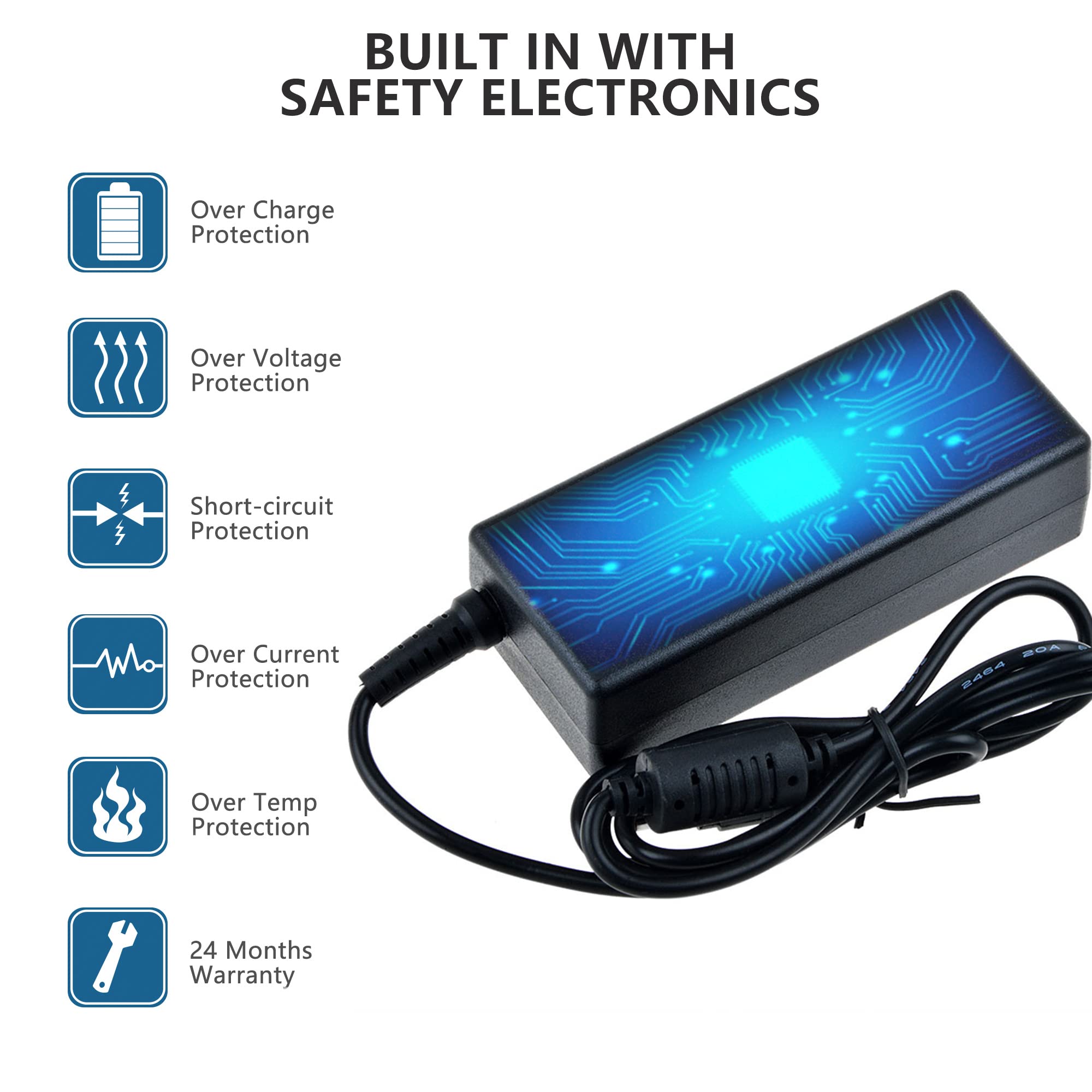 Original AC Adapter Replacement for Toshiba Thrive 10