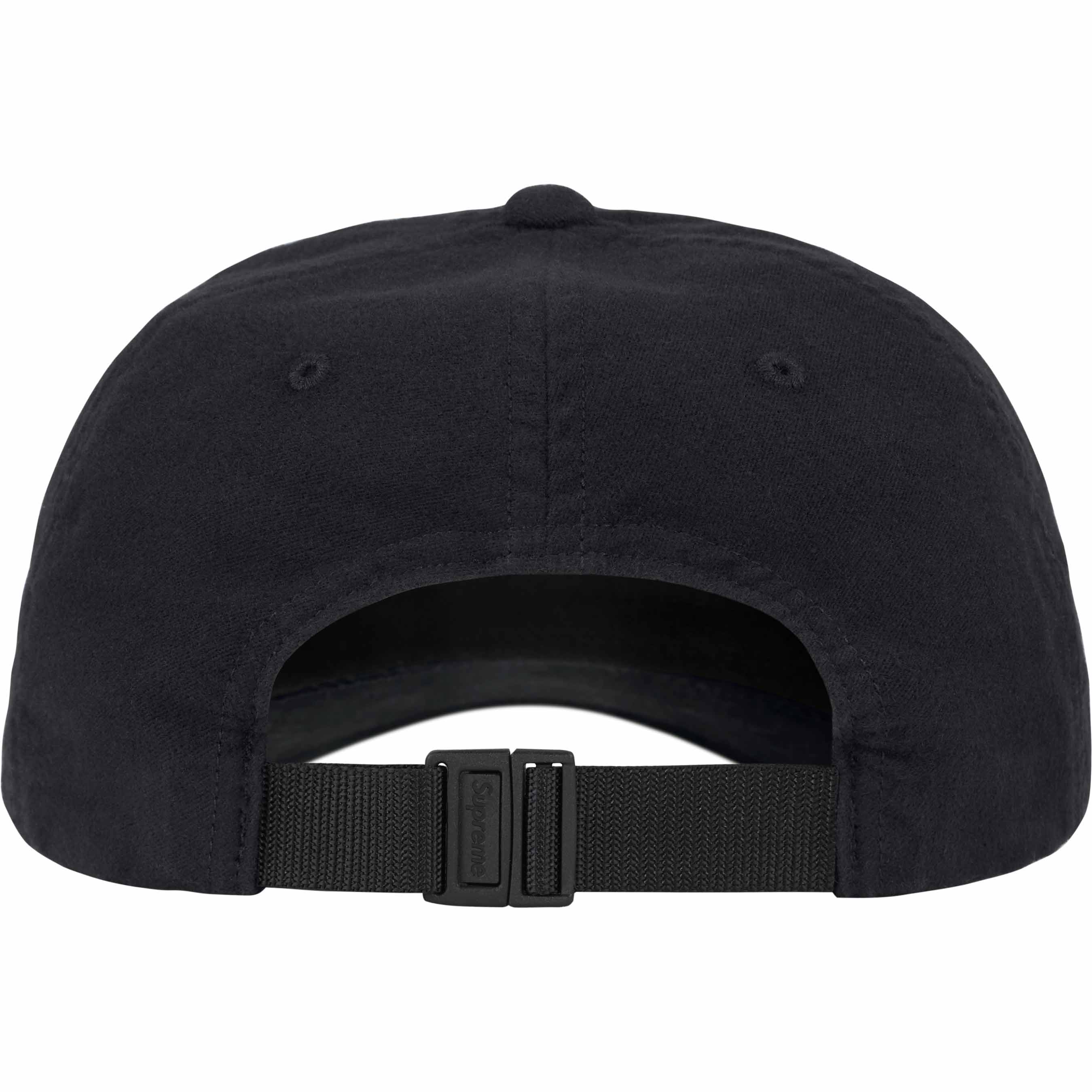 Supreme Lightweight Moleskin 6-Panel Black Hat - Stylish & Comfortable for Outdoor Activities, Sports & Streetwear