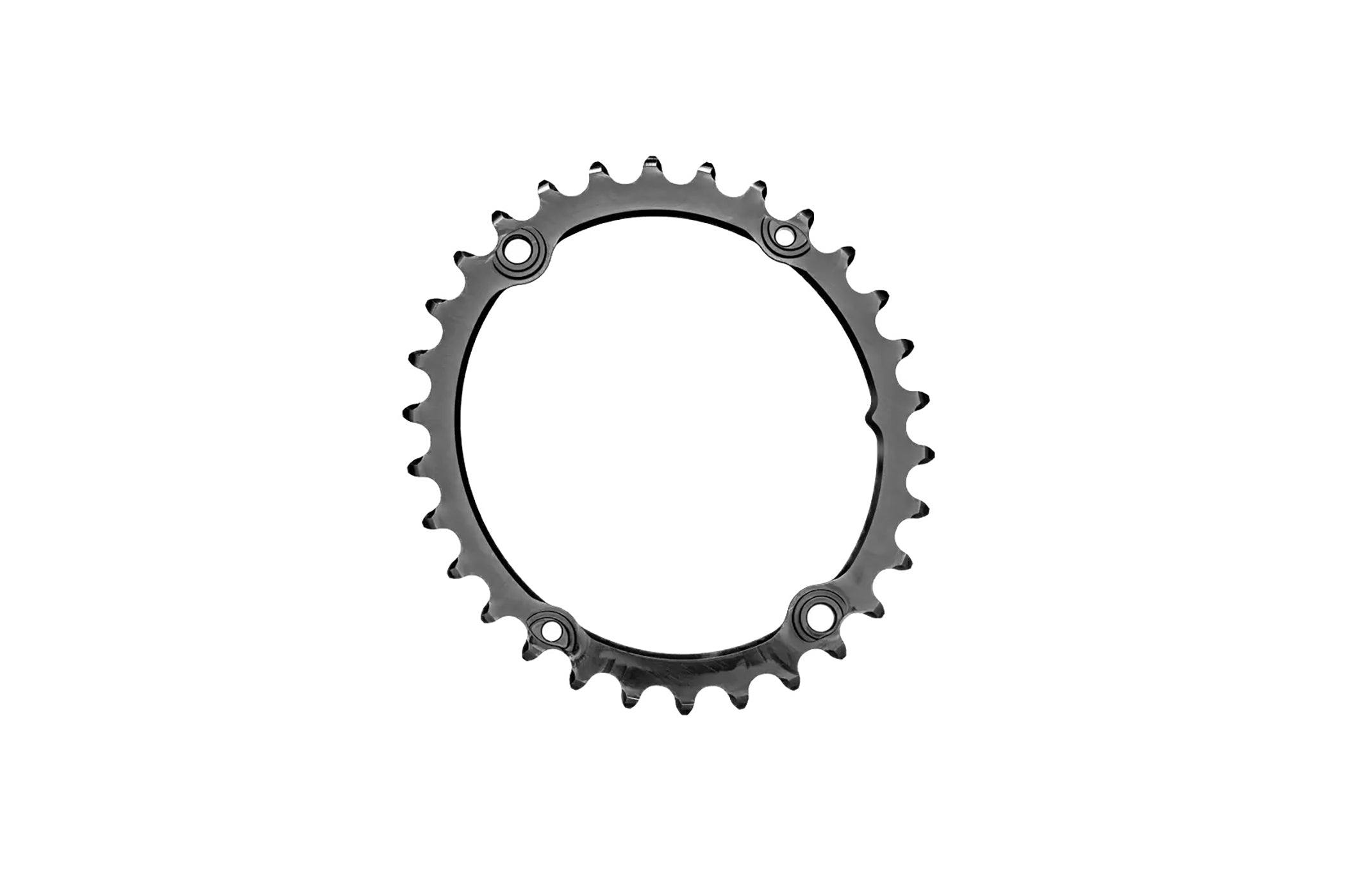AbsoluteBlack Oval Sub Compact 2x Chainrings for Shimano 110x4 BCD - High-Performance Bike Chainrings for Road & Mountain Biking - Perfect for Cycling Enthusiasts and Professional Riders