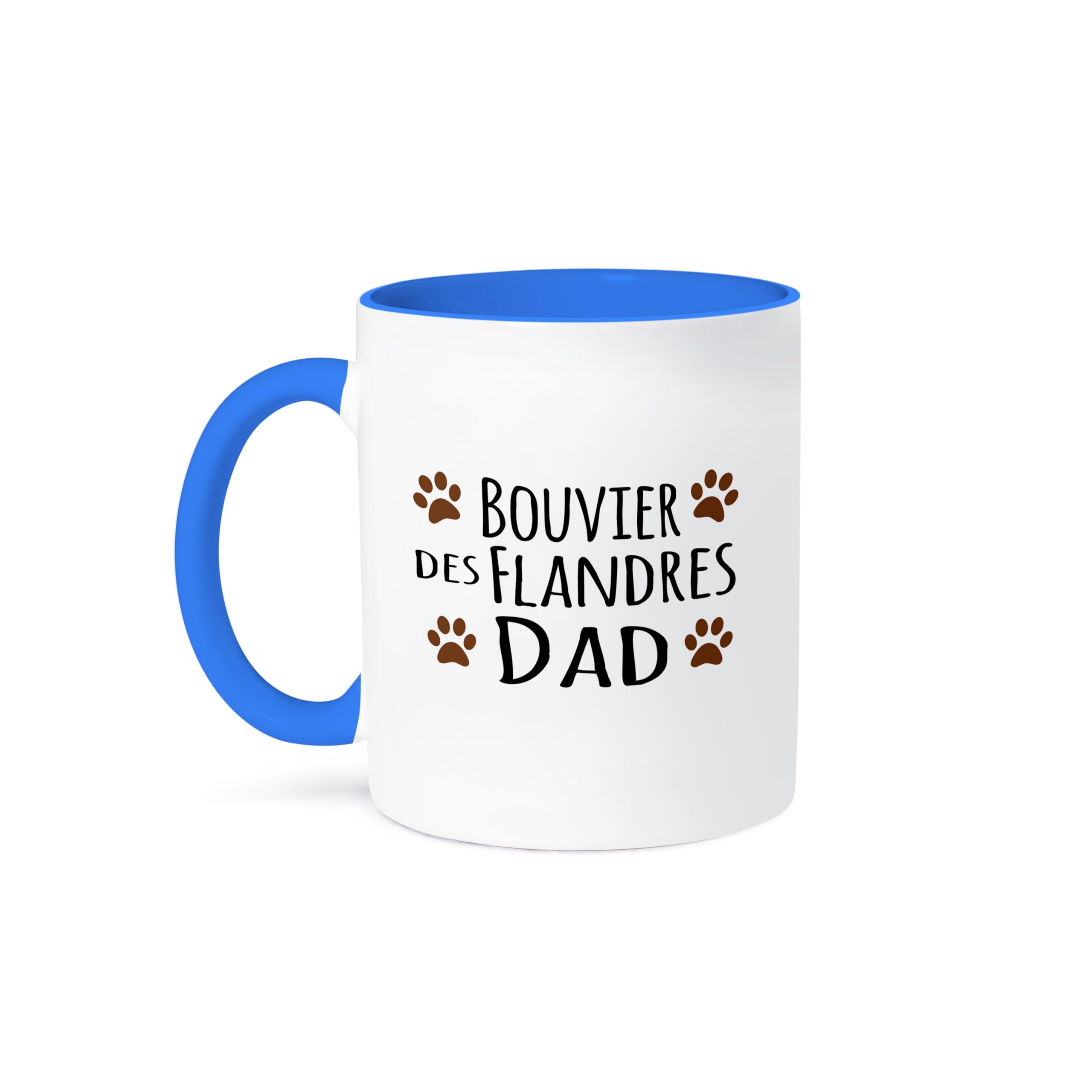 3D Rose Blue and White Ceramic Coffee Mug - 11 oz Insulated Tea Cup for Office, Home, or Gift - Dishwasher & Microwave Safe