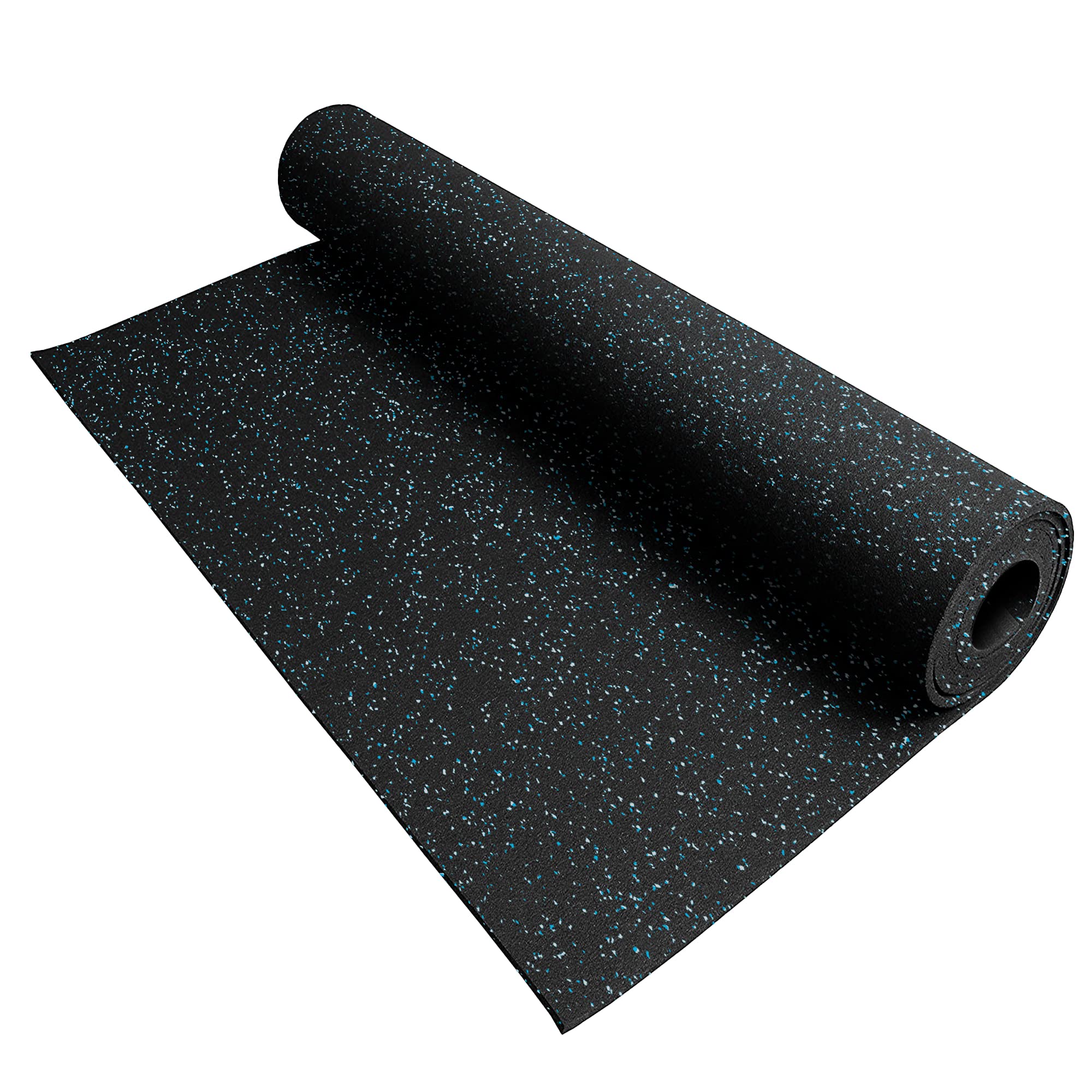 IncStores Durable Rubber Flooring Roll - Flexible Recycled Rubber Mat for Basement, Home Gym, Shed, Trailer | Non-Slip, Shock Absorbent Floor Covering | Perfect for Workout Areas, Playrooms & Garages