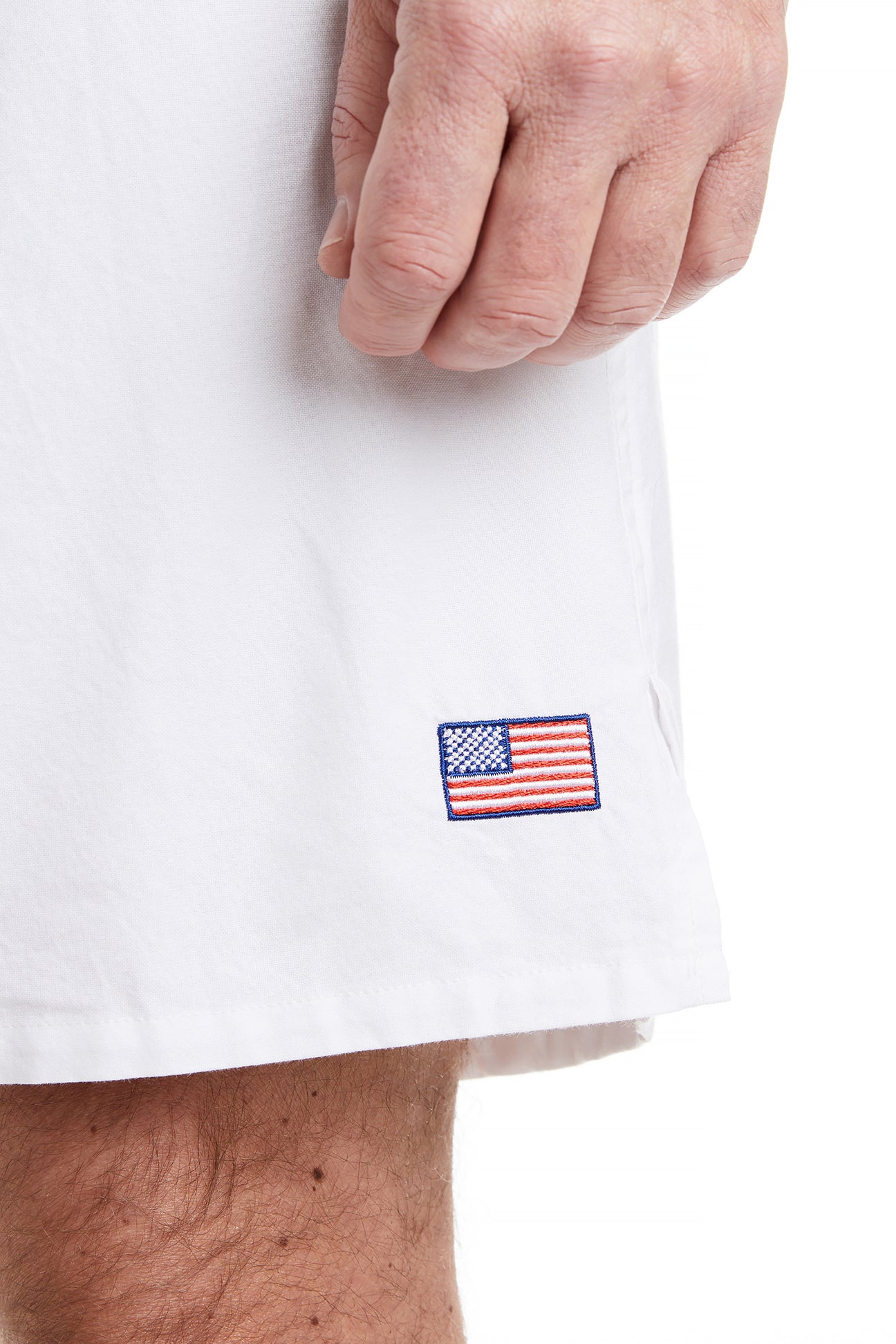Barefoot Boxer White Oxford Shoes for Men - Classic American Flag Design - Comfortable & Stylish for Casual Wear, Office, and Patriotic Events