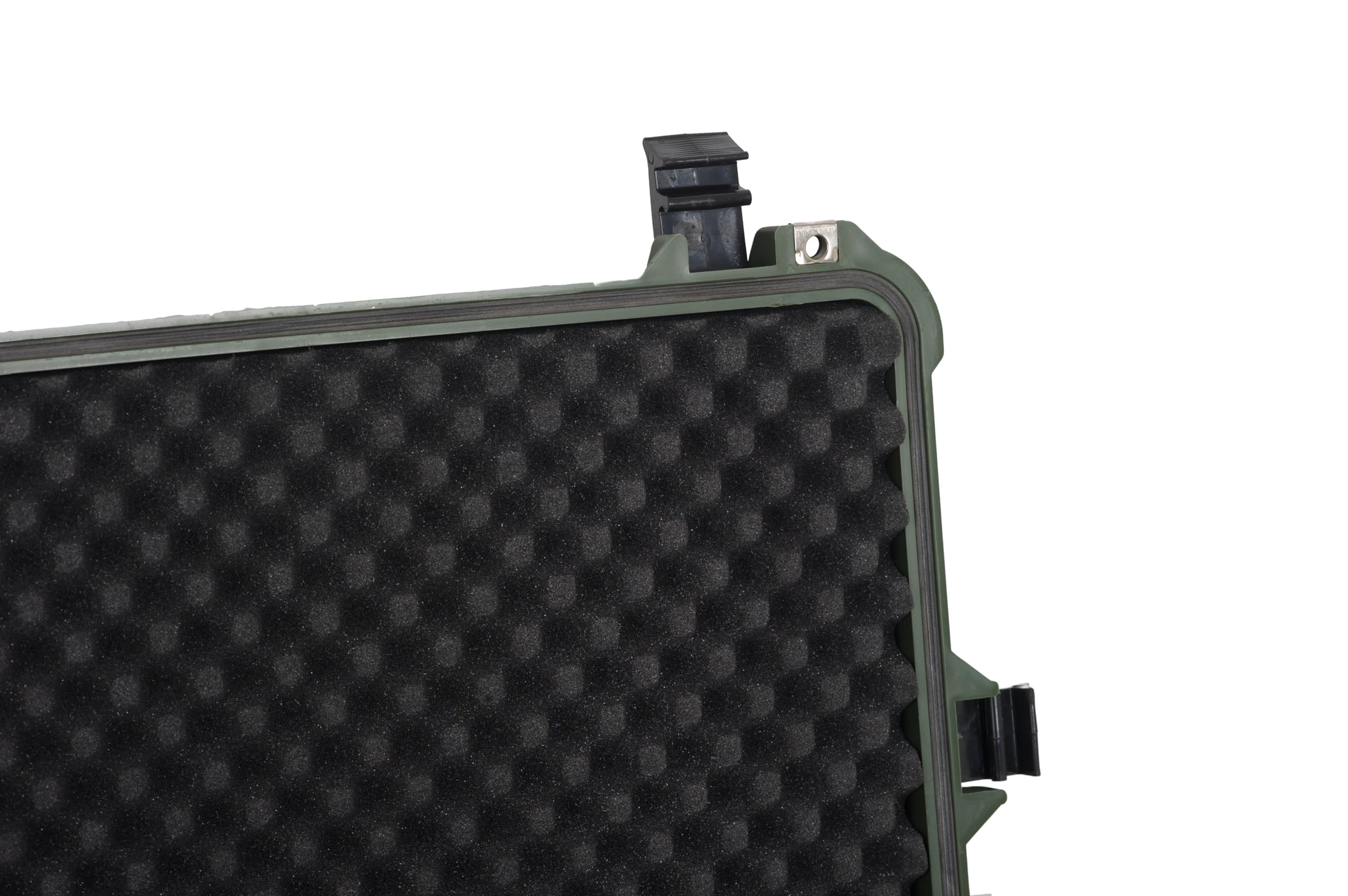 MEIJIA 20.62x16.85x8.11in Waterproof Hard Protective Case with Customizable Foam Insert - All-Weather Durable Storage for Drones, Cameras & Equipment (Green) - Perfect for Travel, Outdoor Adventures & Professional Gear Protection