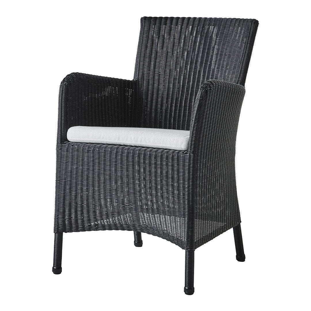 Hampsted Armchair - Modern Accent Chair for Living Room, Bedroom & Office - Comfortable Upholstered Lounge Chair with Wooden Legs - Perfect for Relaxing, Reading & Decorating Your Home