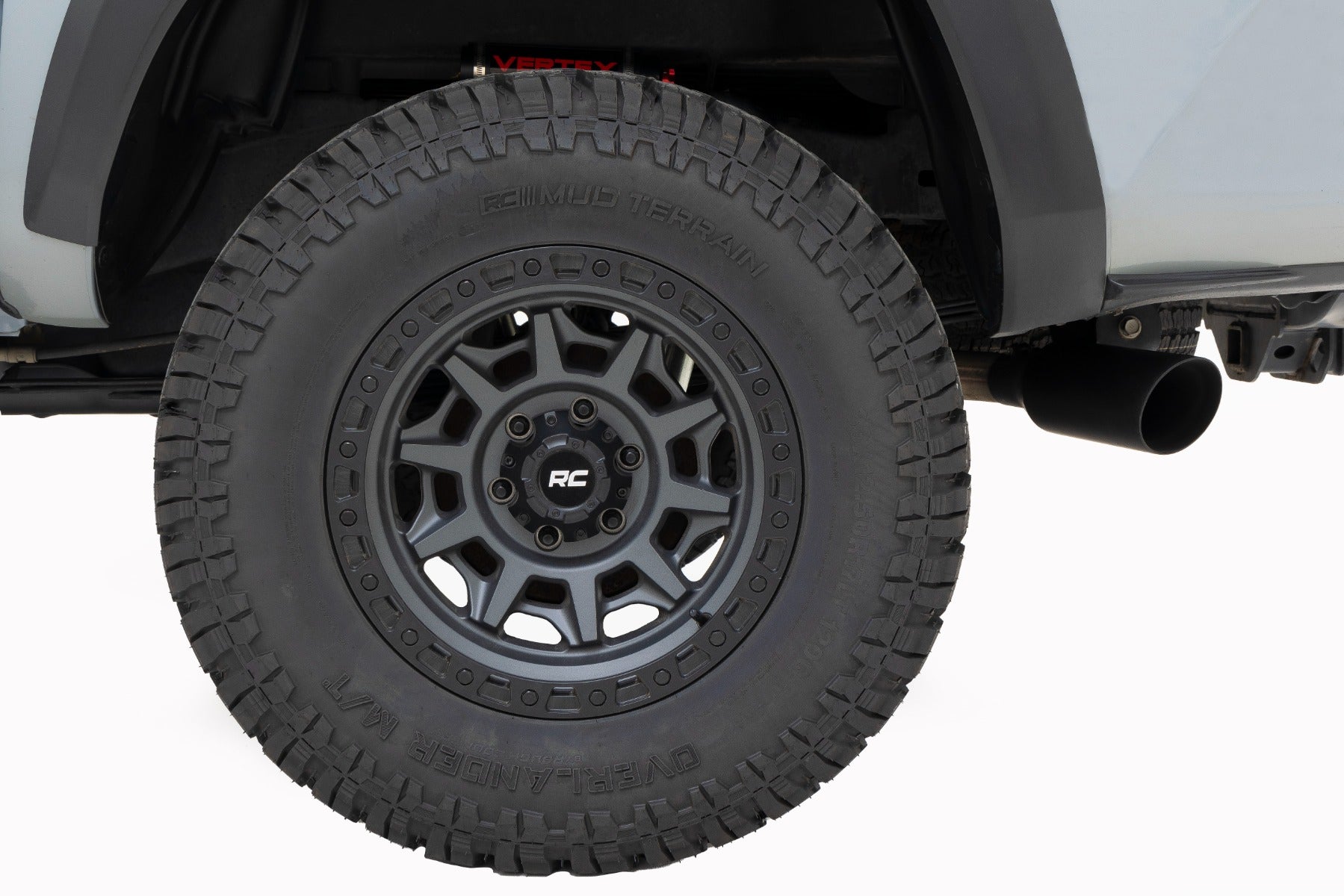 Rough Country Overlander M/T 285/70R17 All-Terrain Off-Road Tires (97010123) - Perfect for Jeep Wrangler, Toyota Tacoma & 4x4 Adventure Vehicles