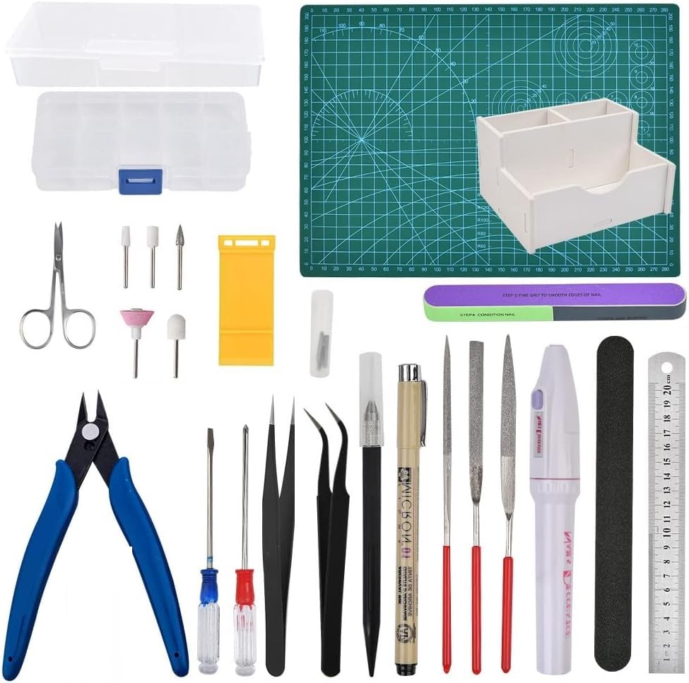 35Pcs Gundam Model Tools Kit for Building & Repairing - DIY Hobby Craft Set