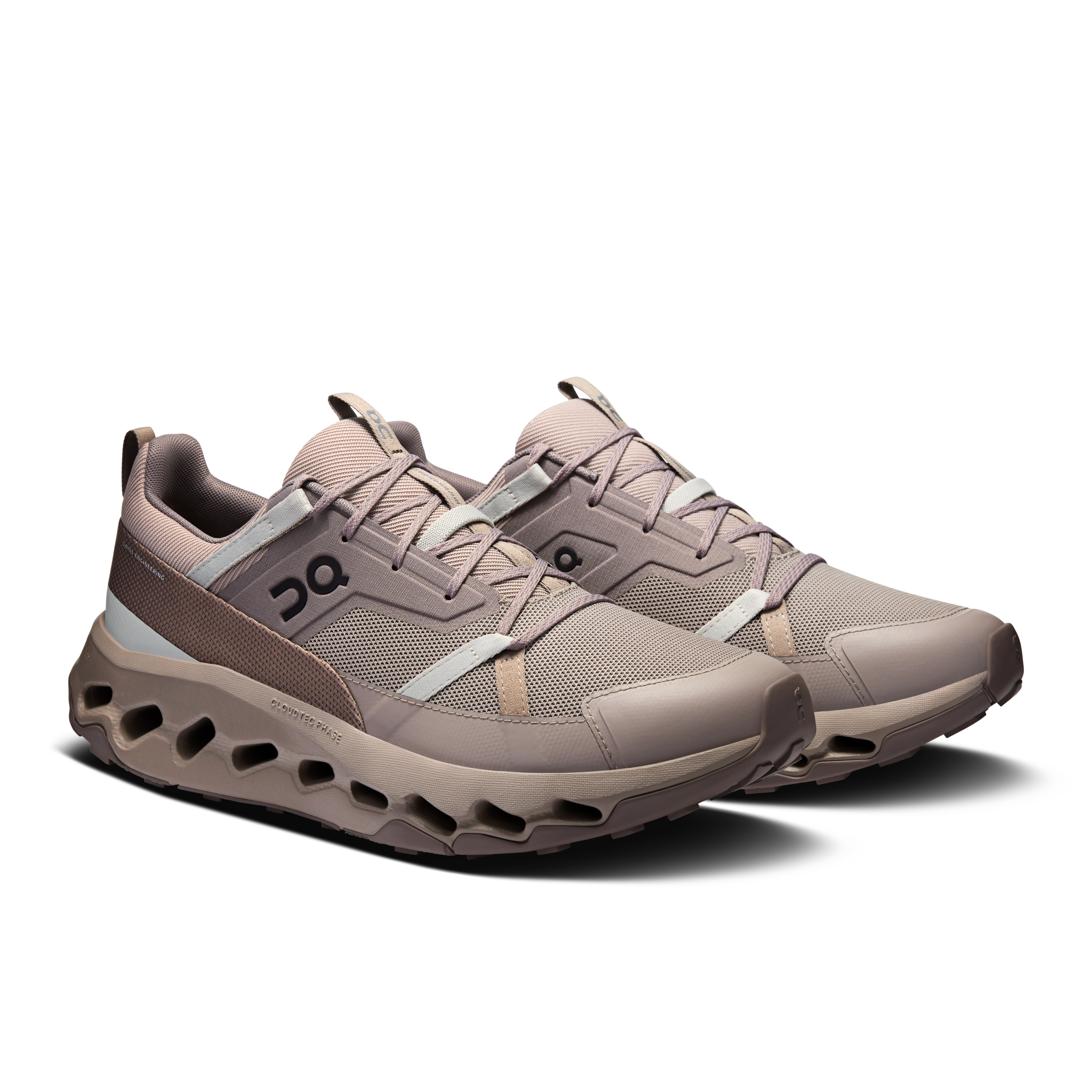 On Running Men's Cloudhorizon Running Shoes - Lightweight & Breathable for Trail & Road - Fog/Desert Color - Perfect for Jogging, Hiking & Daily Wear