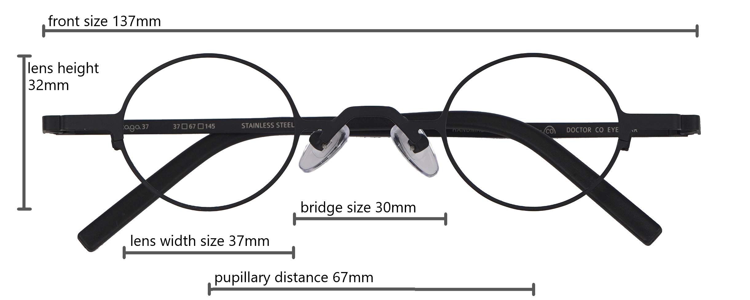 High Prescription Glasses Frames for High Myopia – Durable & Stylish Eyeglass Frames for Thick Lenses (67) – Perfect for Work, Reading & Daily Wear