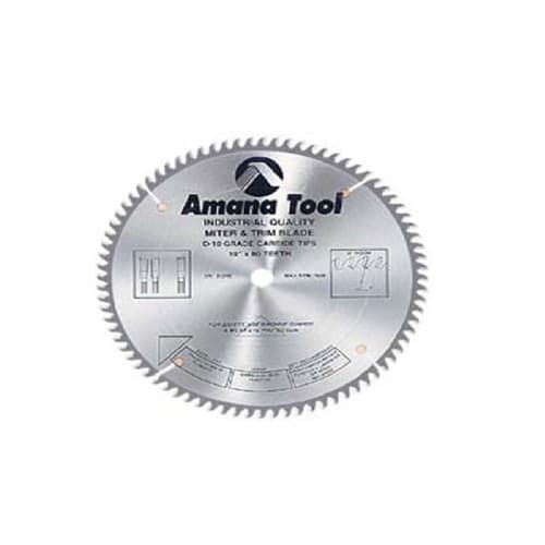 Amana LB12961 12-Inch 96-Tooth Non-Melt Circular Saw Blade with MTC Grind - Perfect for Precision Woodworking and Fine Finish Cuts
