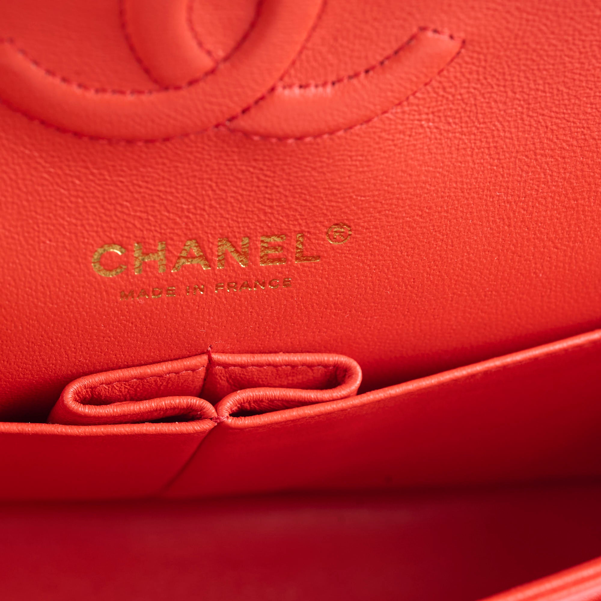 Chanel Medium Classic Flap Bag in Red Lambskin Leather - Luxury Handbag for Women, Perfect for Parties, Dates & Special Occasions