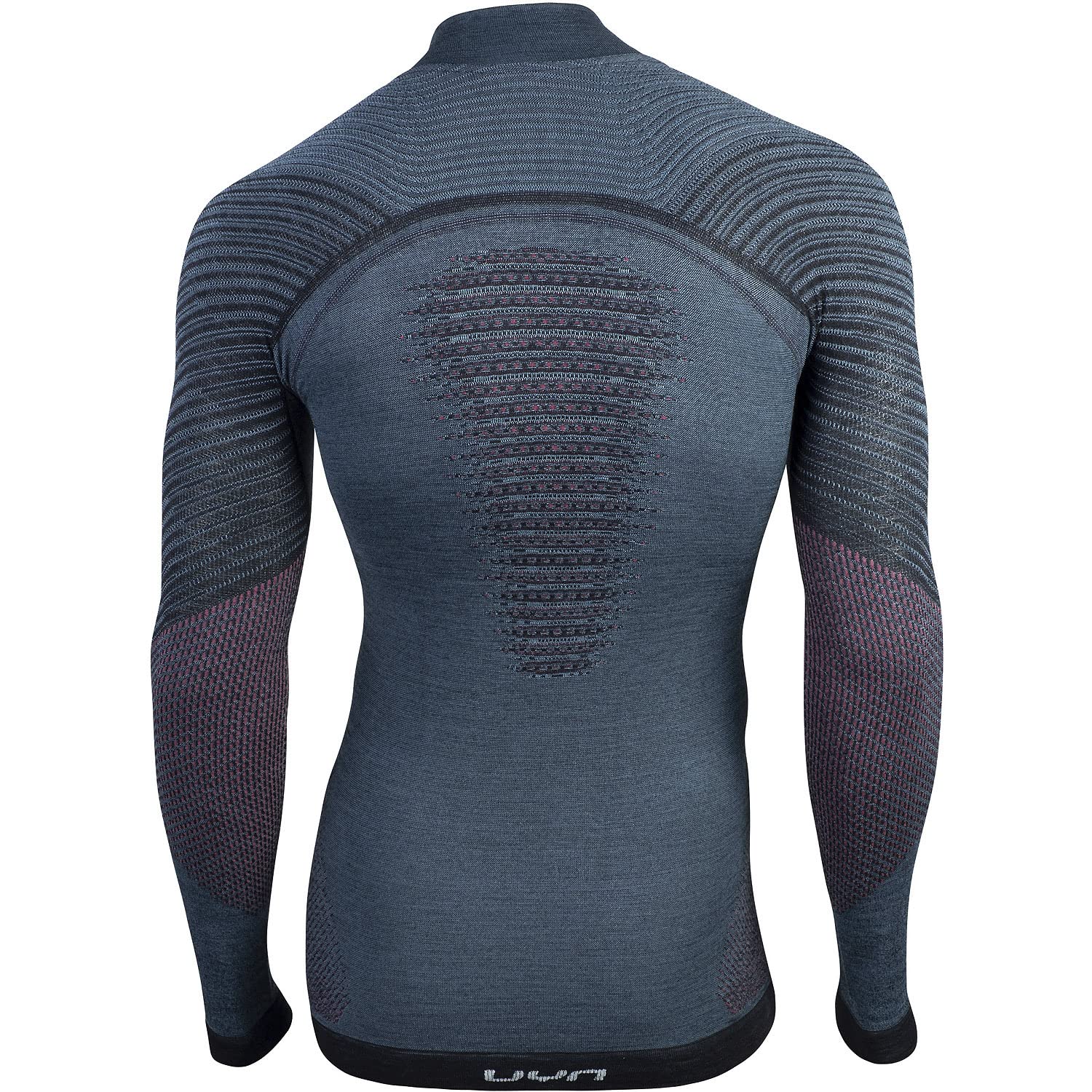 UYN Men's Fusion UW LG_SL Turtleneck - Lightweight, Breathable & Comfortable Thermal Base Layer for Outdoor Sports, Hiking & Winter Activities