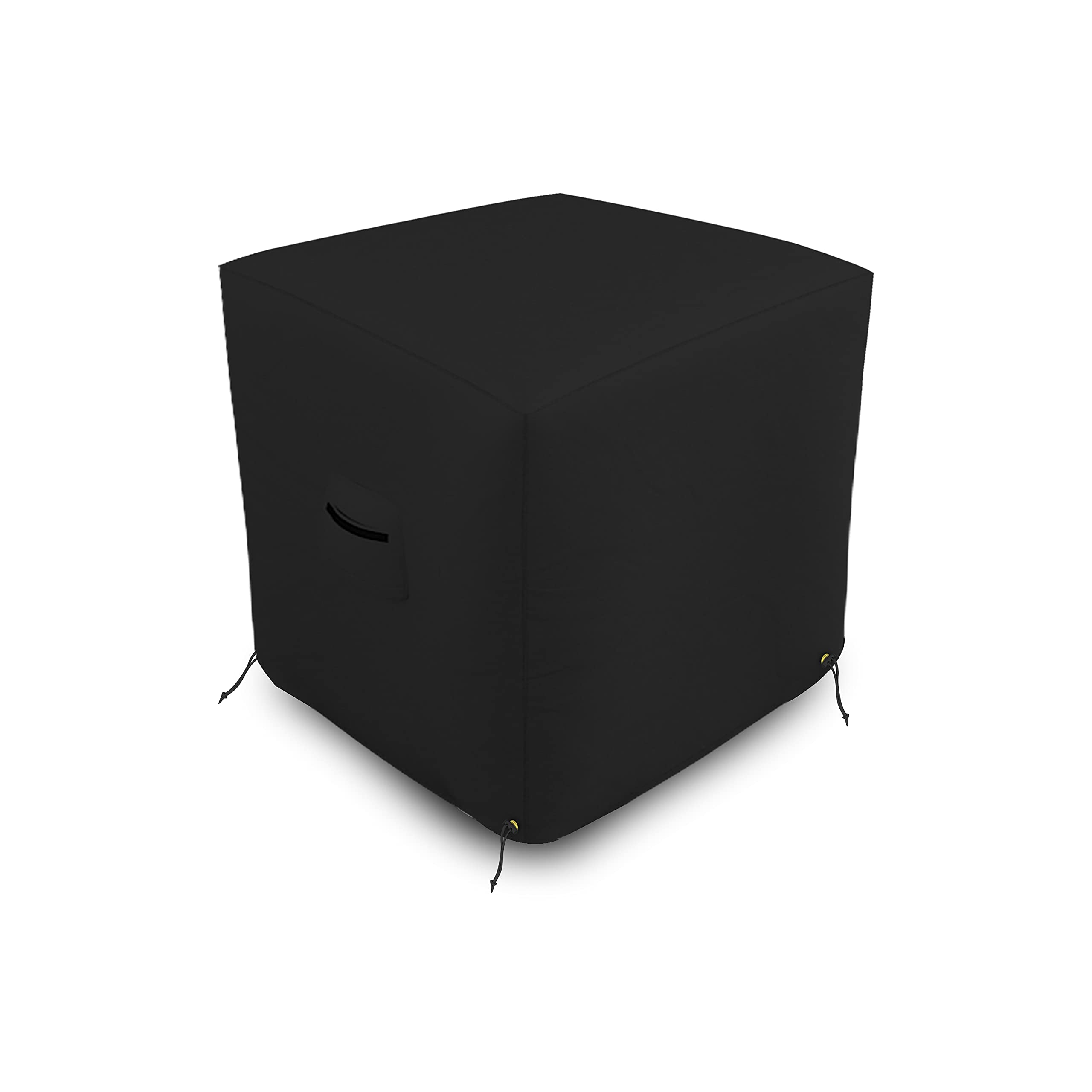**Heavy-Duty 18 Oz Waterproof Air Conditioner Cover - UV & Weather Resistant AC Cover for Indoor/Outdoor Use - Fits 38