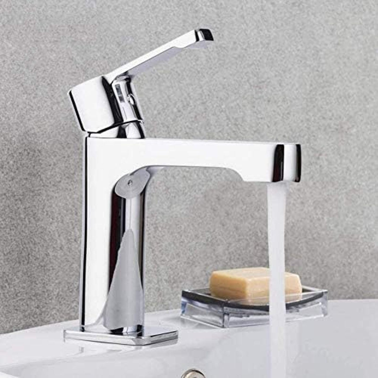 CRJUS Brass Kitchen and Bathroom Faucet - High-Quality Basin Mixer Tap for Sink, Bathtub, and Toilet - Perfect for Modern Home Renovation and DIY Installation