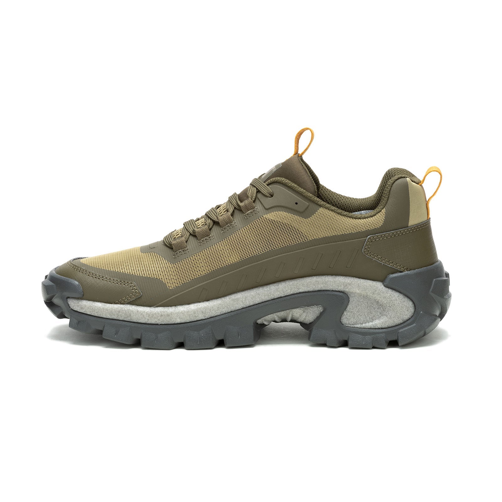 Intruder Lightning Mesh Soft Toe Work Shoes - Olive Green Safety Footwear for Construction, Warehouse & Outdoor Work