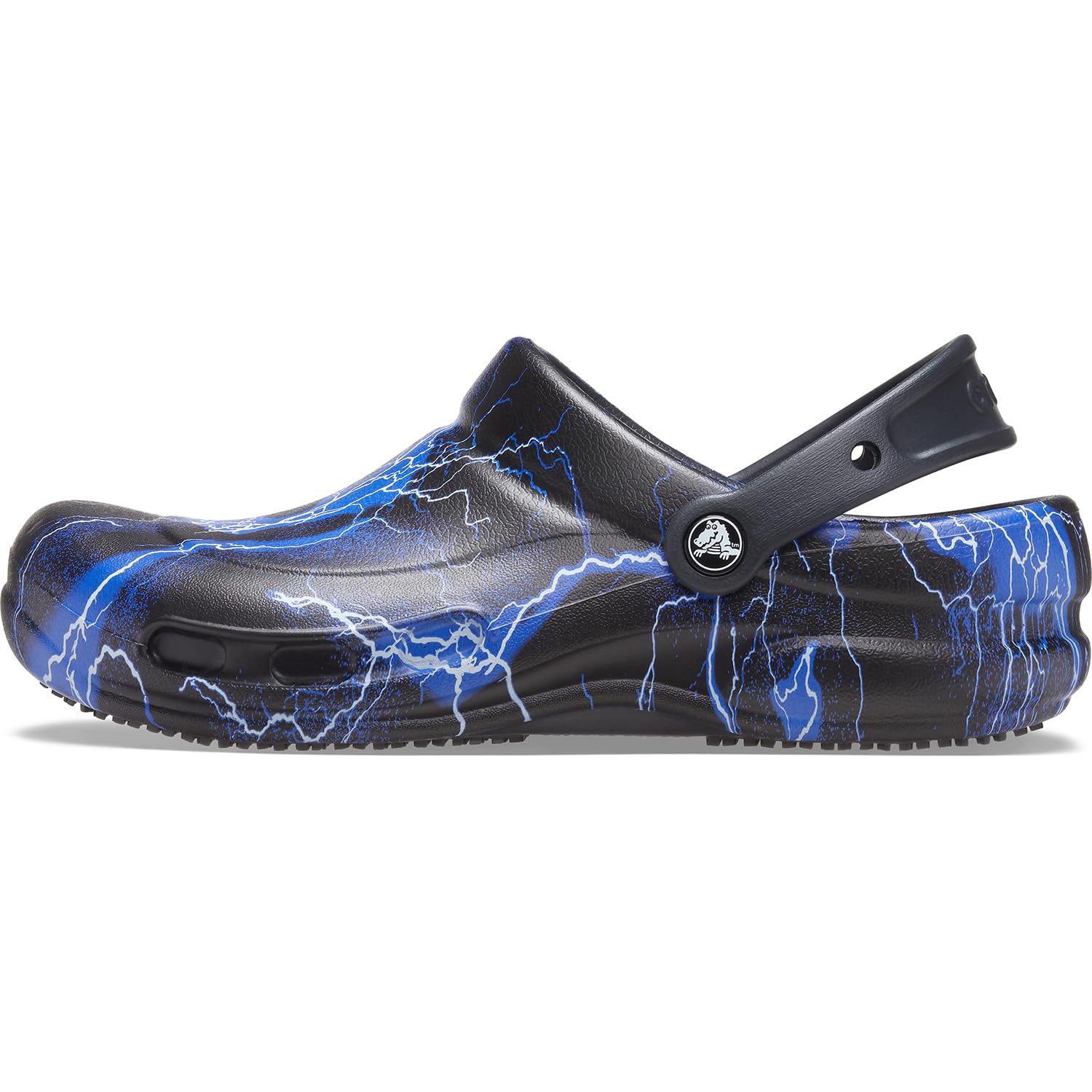 Crocs Unisex-Adult Bistro Graphic Clogs - Slip Resistant Work Shoes for Men & Women | Comfortable & Durable Non-Slip Clogs for Chefs, Nurses, Restaurant Workers & Healthcare Professionals