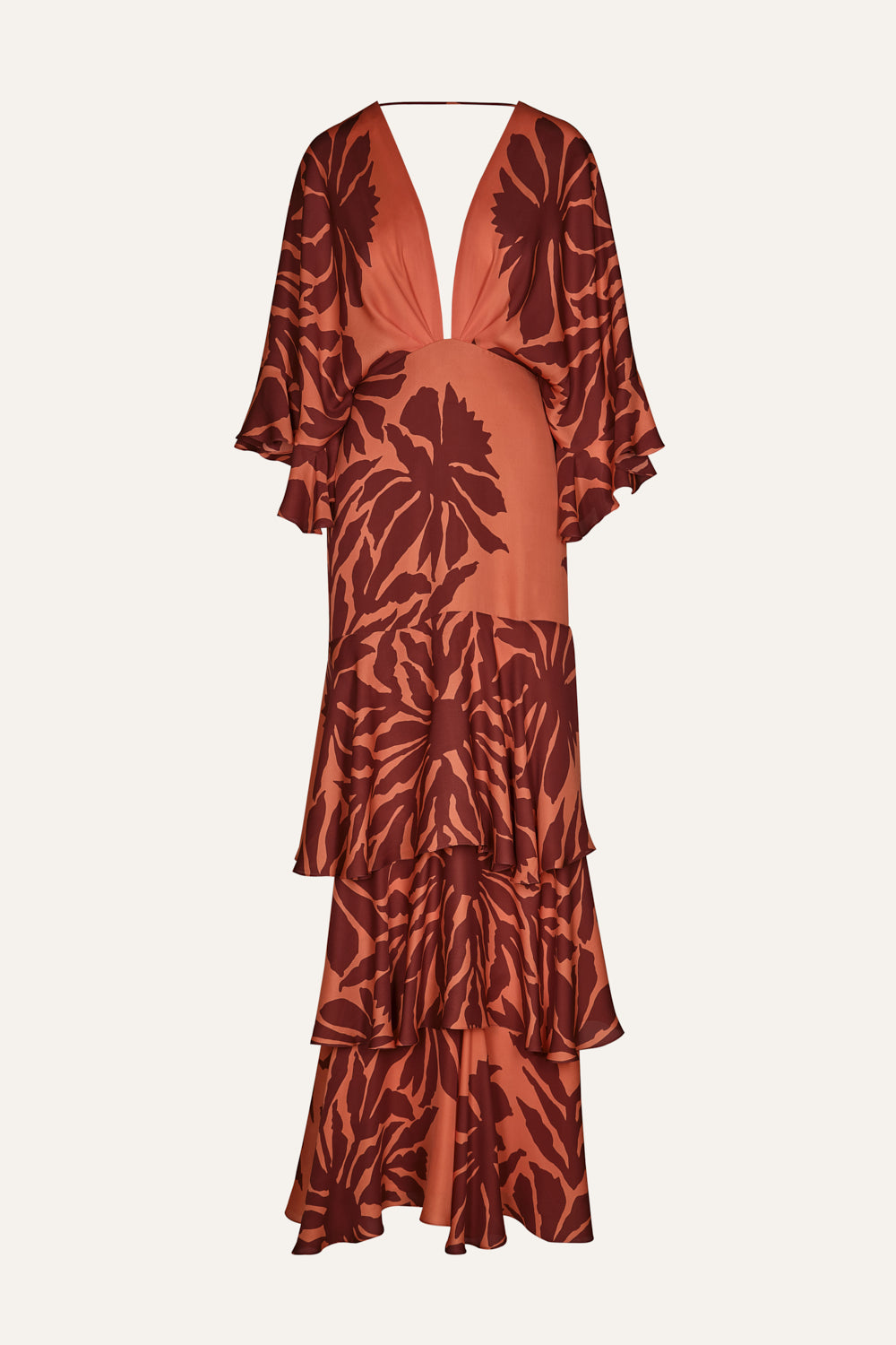 Botanical Poetry Dress - Floral Print Summer Maxi Dress for Women | Perfect for Beach Vacations, Garden Parties & Date Nights