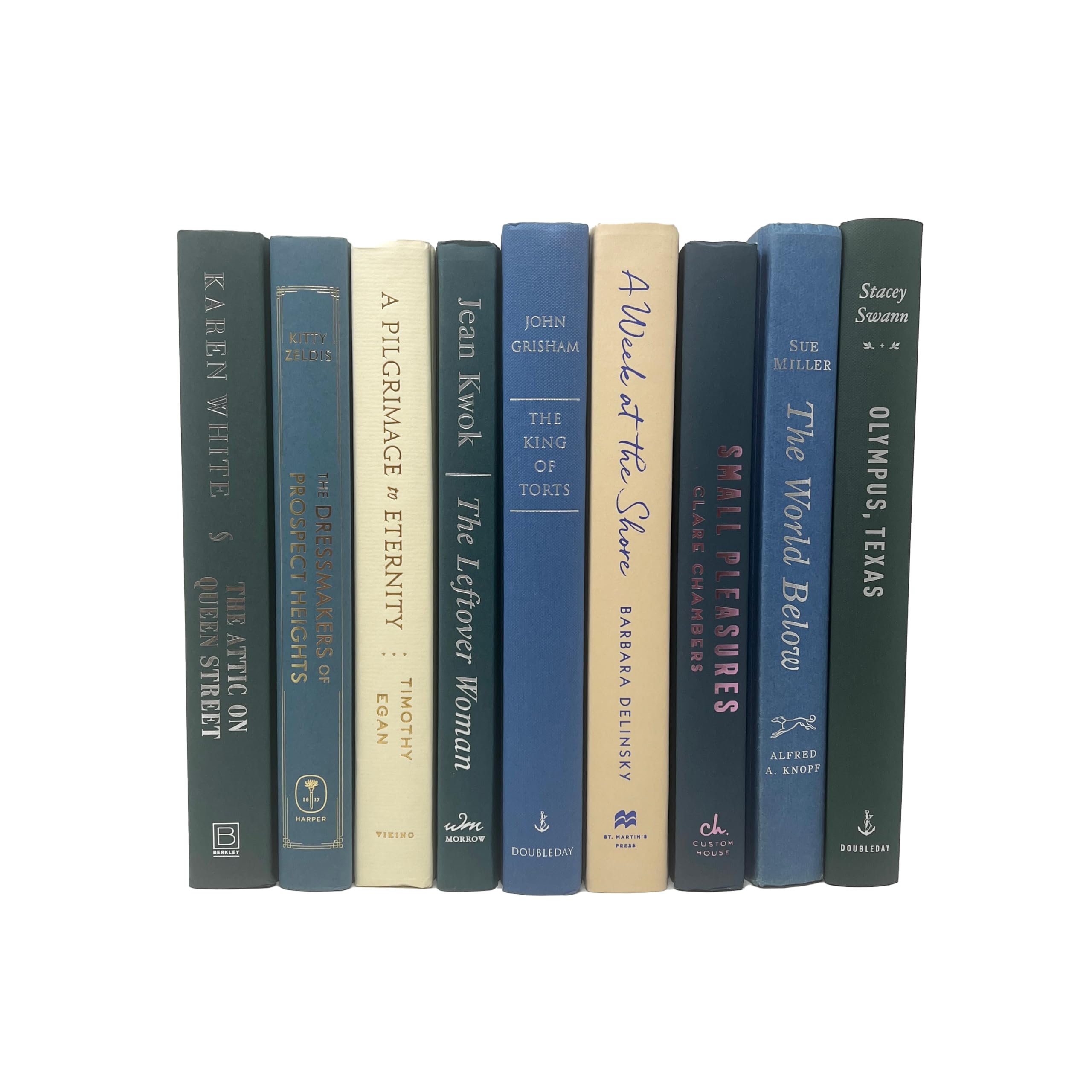 Custom Color-Coordinated Book Sets for Home & Office Decor - 7 Real Books in Premium Collection (Perfect for Bookshelves, Coffee Tables & Stylish Interior Design)