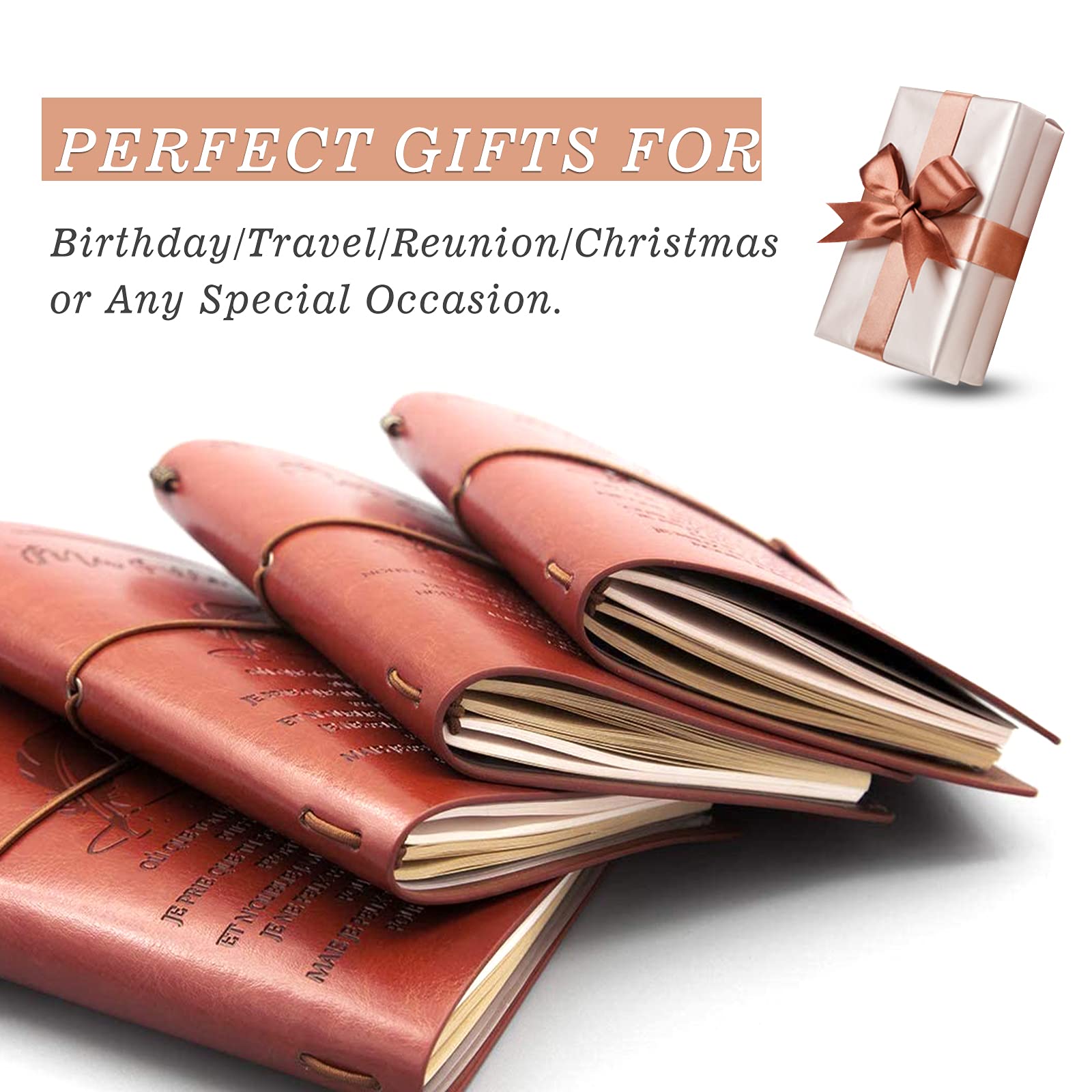 PRSTENLY Christian Journal for Women - 140 Page Refillable Notebook, Inspirational Religious Gift for Women & Men - Perfect for Birthday, Christmas, Graduation - Bible Study, Prayer Journaling, Daily Devotional