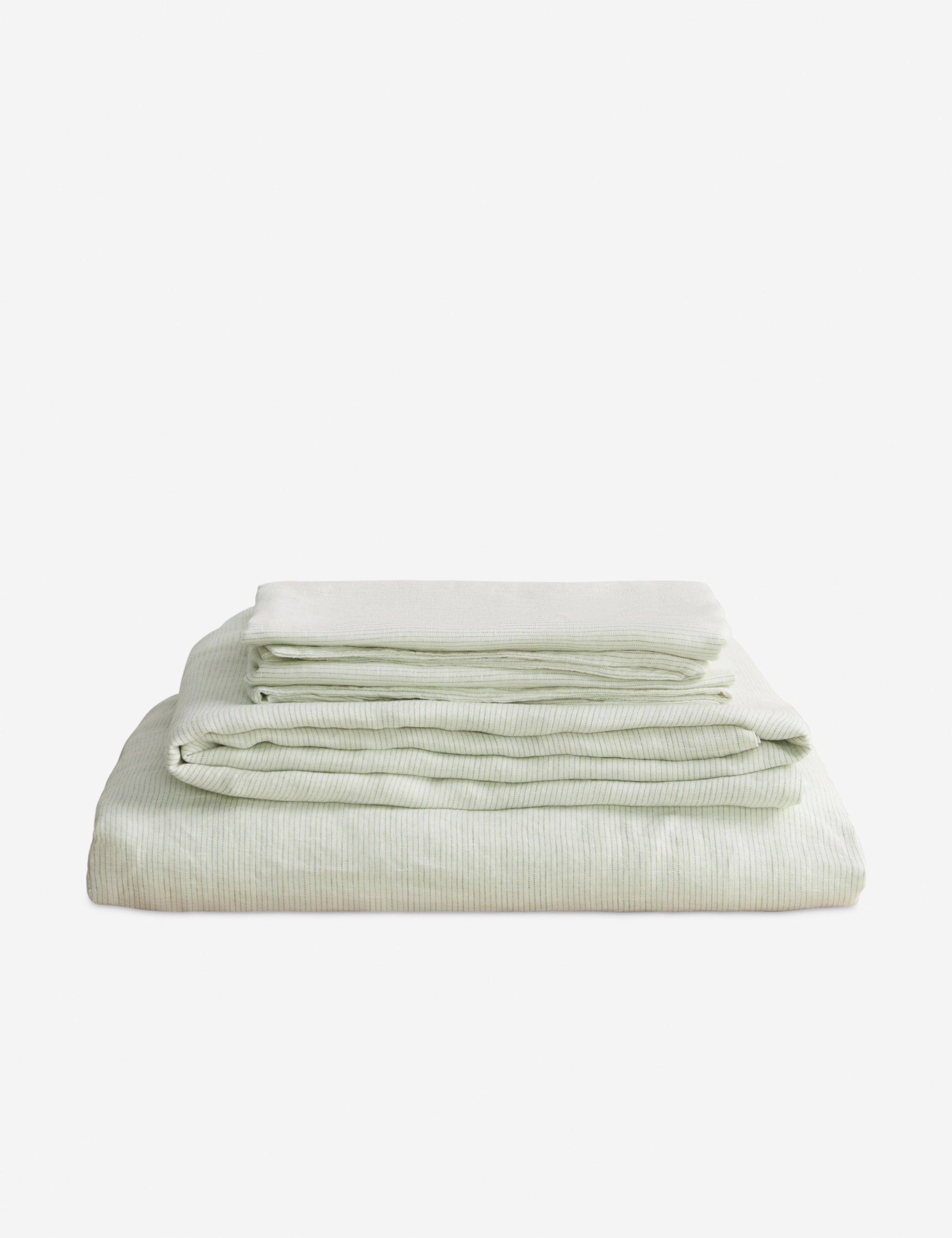Premium European Flax Linen Sheet Set - Breathable & Soft Bedding by Cultiver | Perfect for All-Season Comfort in Master Bedroom, Guest Room & Vacation Homes