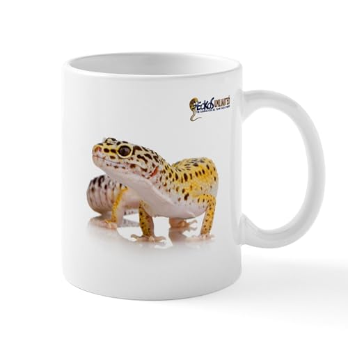 White - Leopard Gecko & GU Logo Mug