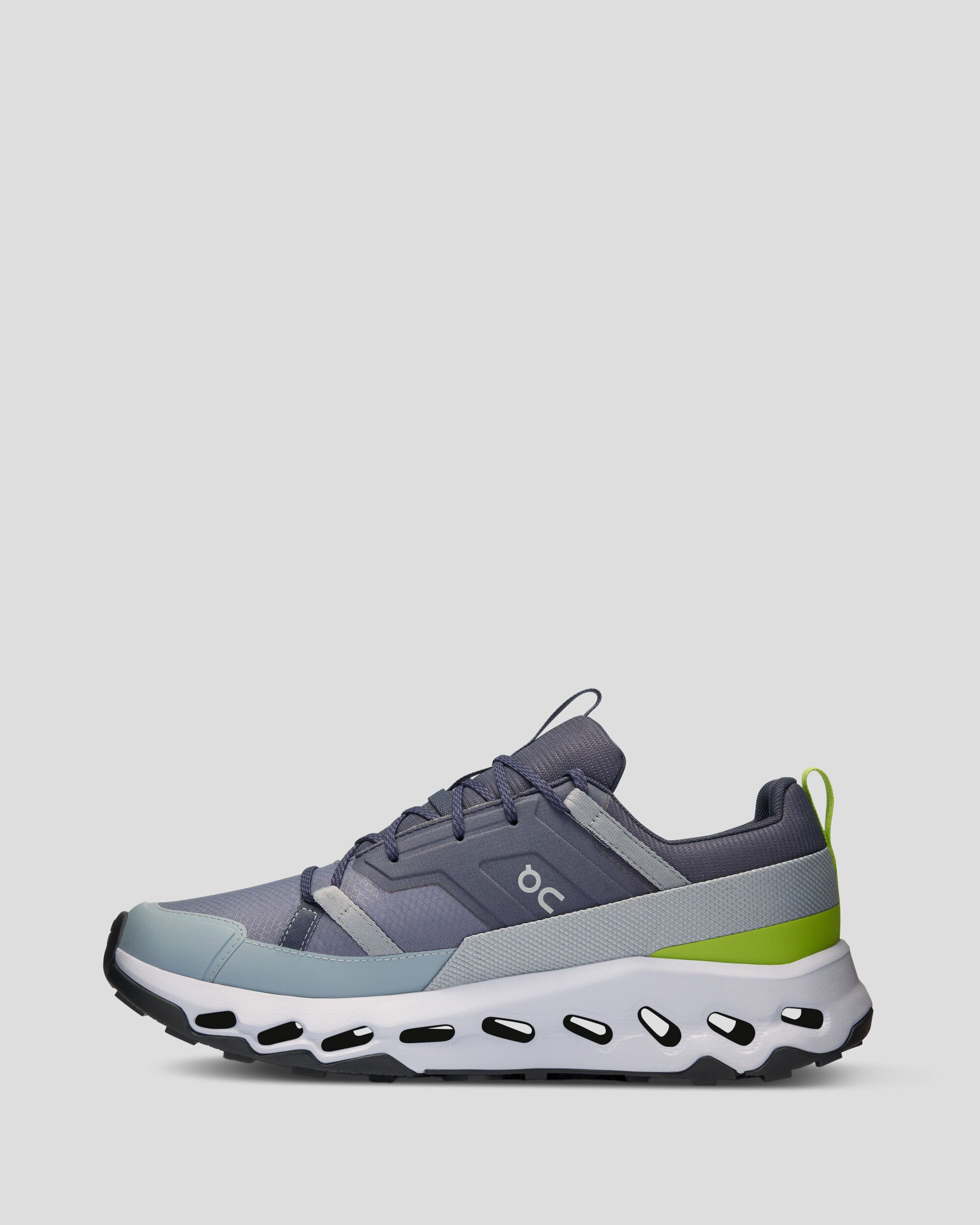 Men's On Cloudhorizon Waterproof Hiking Shoes - Lightweight Trail Running Shoes for Men, Breathable & Durable Outdoor Walking Shoes (Navy/Heather) - Perfect for Mountain Climbing, Backpacking & Daily Wear