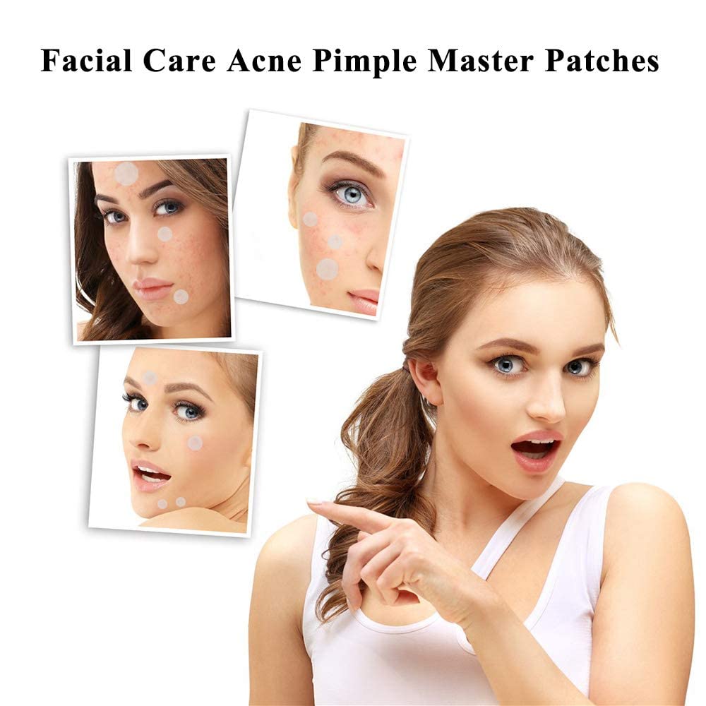 MACPLUS 36 Pimple Patches - Invisible Hydrocolloid Acne Treatment for Cystic & Zit Breakouts | Day & Night Use | Perfect for School, Work & Travel