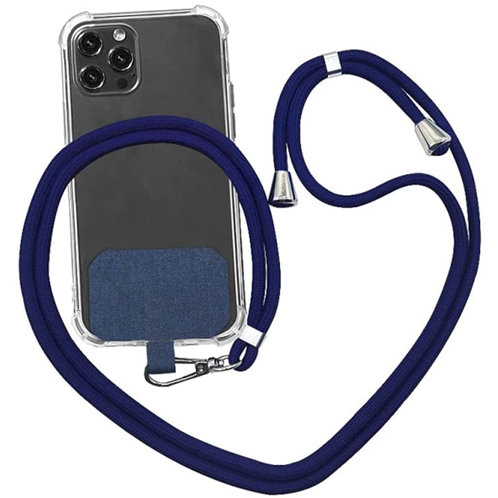 Universal Phone Lanyard - Adjustable Nylon Neck Strap for Smartphones (Ideal for Travel & Work)