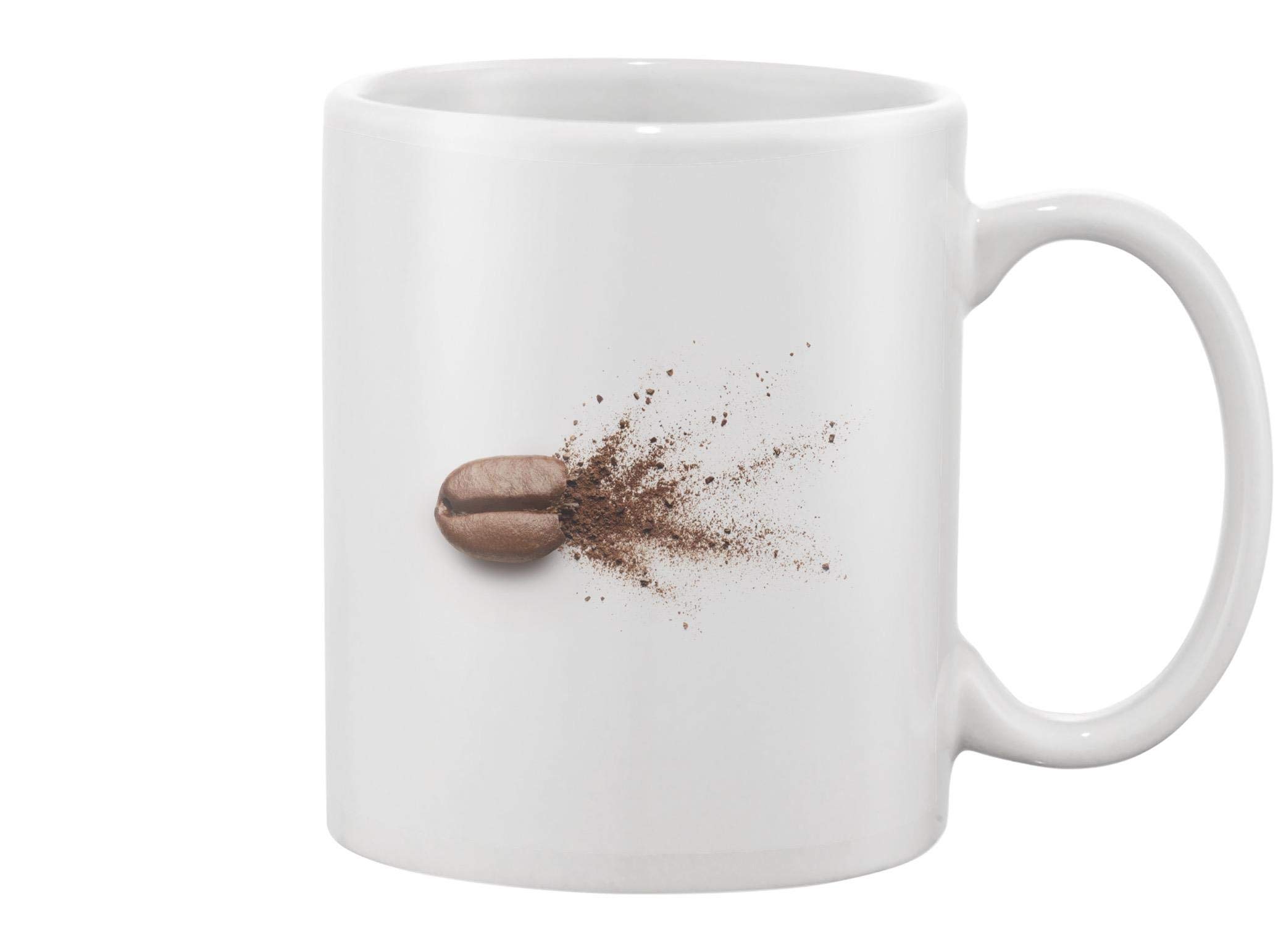 Premium Coffee Powder Burst Mug - Insulated Stainless Steel Travel Mug with Leak-Proof Lid - Perfect for Hot & Cold Drinks, Office, Commute, and Outdoor Adventures