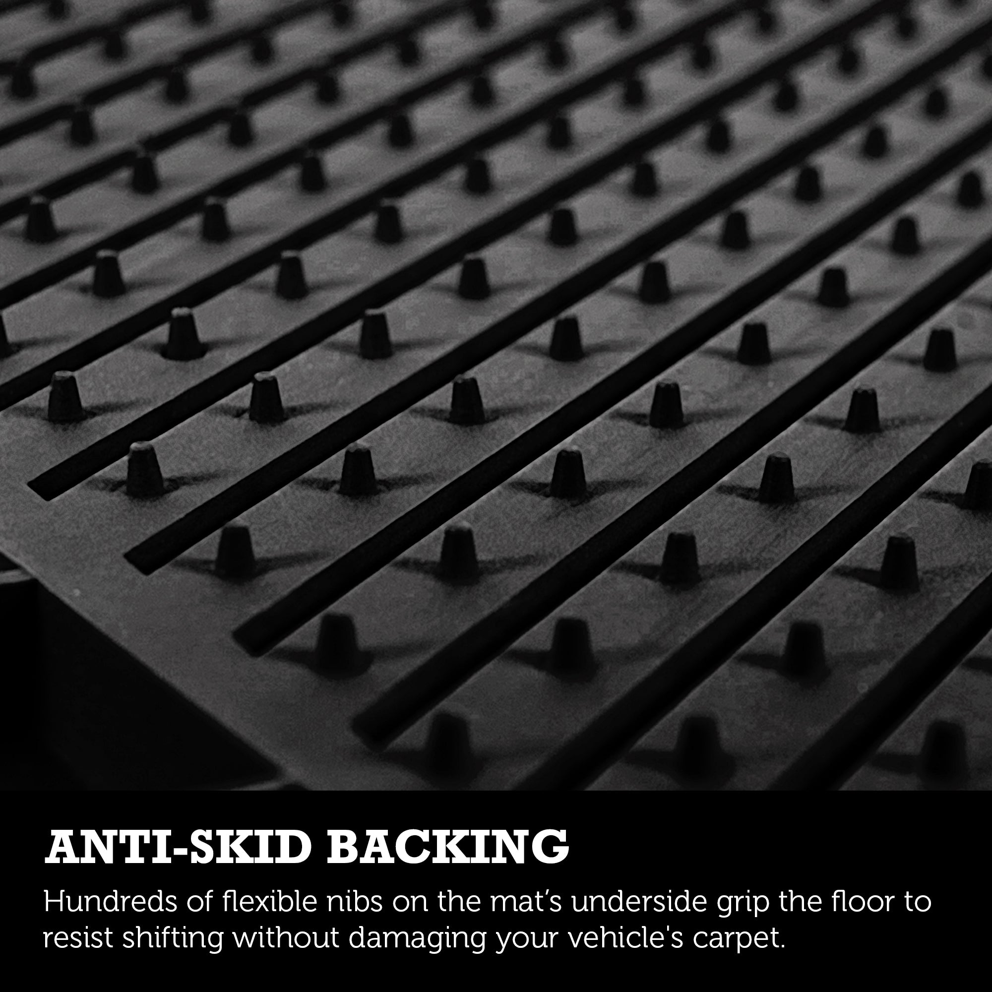 3D All Weather Automotive Cargo & Floor Mats 5-Piece Set - Universal Heavy Duty Vehicle Mats with Trim-to-Fit Trunk Liner - All Season Protection for Car, Truck & SUV - Lifetime Warranty - Perfect for Road Trips, Daily Commutes & Outdoor Adventures