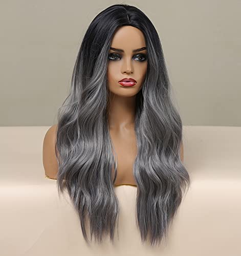 Platinum Blonde Ombre Lace Front Wig - Natural Looking Human Hair Wig for Women | Perfect for Cosplay, Parties & Daily Wear