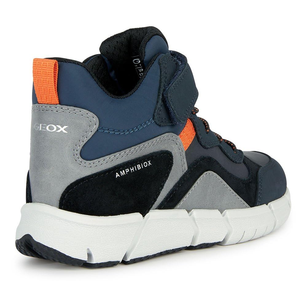 Geox Boys' Cflexyperbabx 13 Sneakers - Breathable & Lightweight Kids' Shoes for School, Play & Everyday Wear