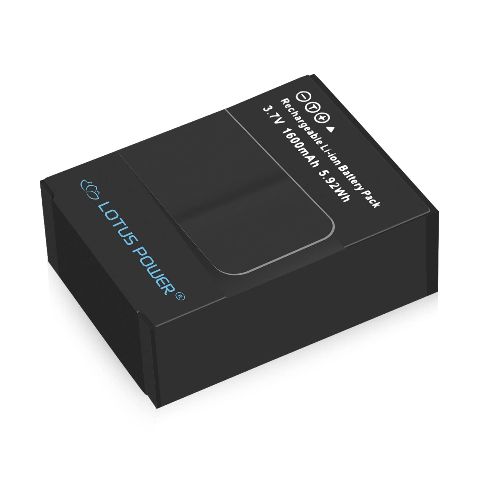 LOTUS POWER Rechargeable Batteries with Smart Charger - 2 Pack AHDBT-302 for GoPro HERO3/3+ Black/Silver/White - Perfect for Travel Vlogging, Outdoor Adventures & Action Sports