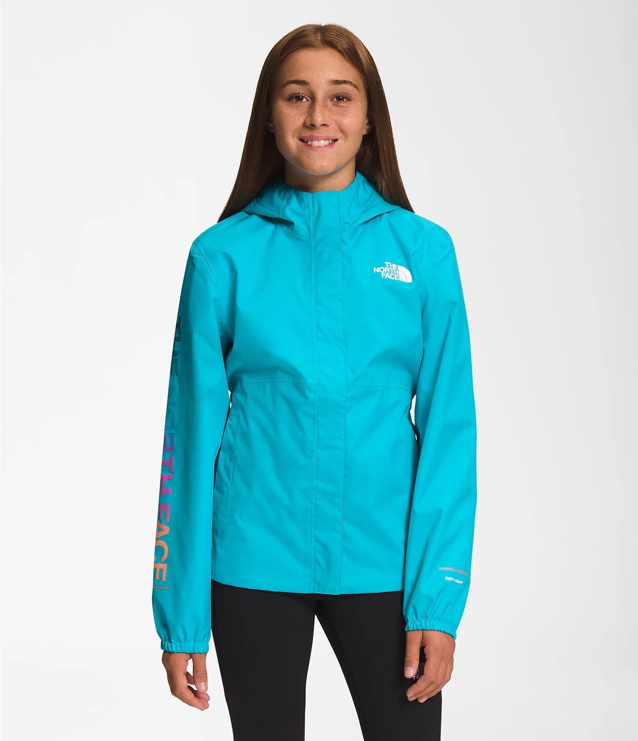 Antora Waterproof Rain Jacket for Girls - Lightweight & Breathable Windproof Outerwear for School, Hiking & Outdoor Activities