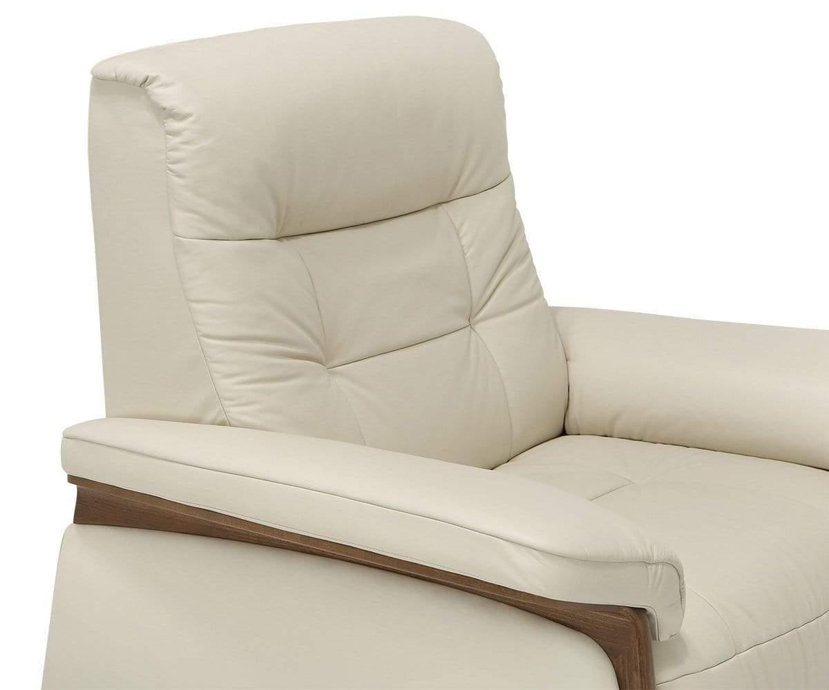 Stressless® Mary Power Recliner - Premium Electric Leather Reclining Chair with Lumbar Support - Perfect for Living Room, Home Theater & Office Relaxation