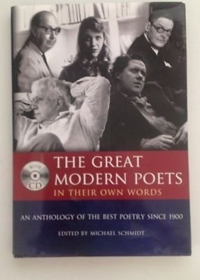The Great Modern Poets in Their Own Words - Best Poetry Collection Since 1900 with Book & CD - Perfect for Literature Lovers, Poetry Readings & Gift Giving