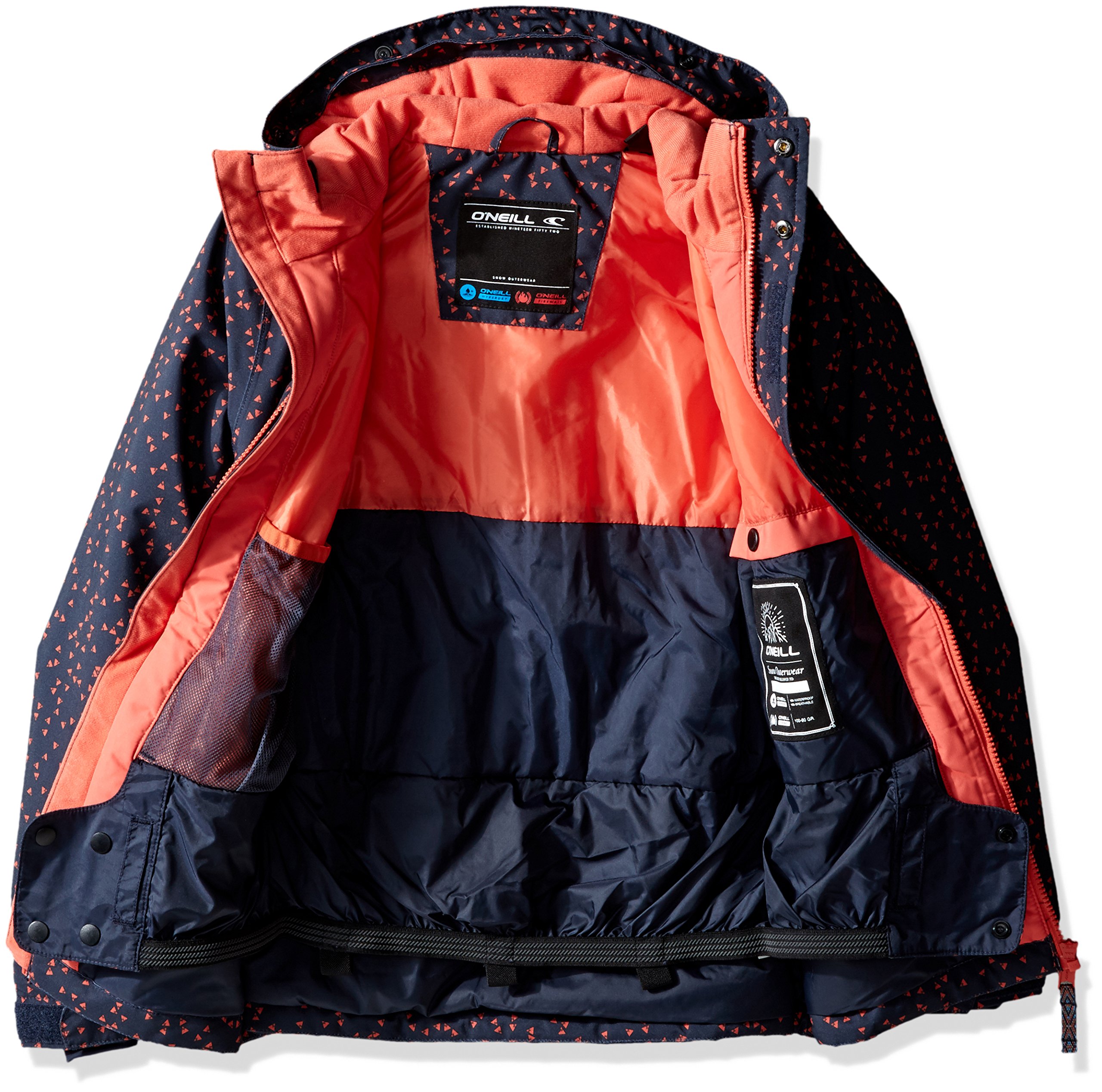 O'Neill Radiant Jacket - Waterproof & Windproof Women's Ski Jacket for Cold Weather - Perfect for Skiing, Snowboarding & Winter Outdoor Activities