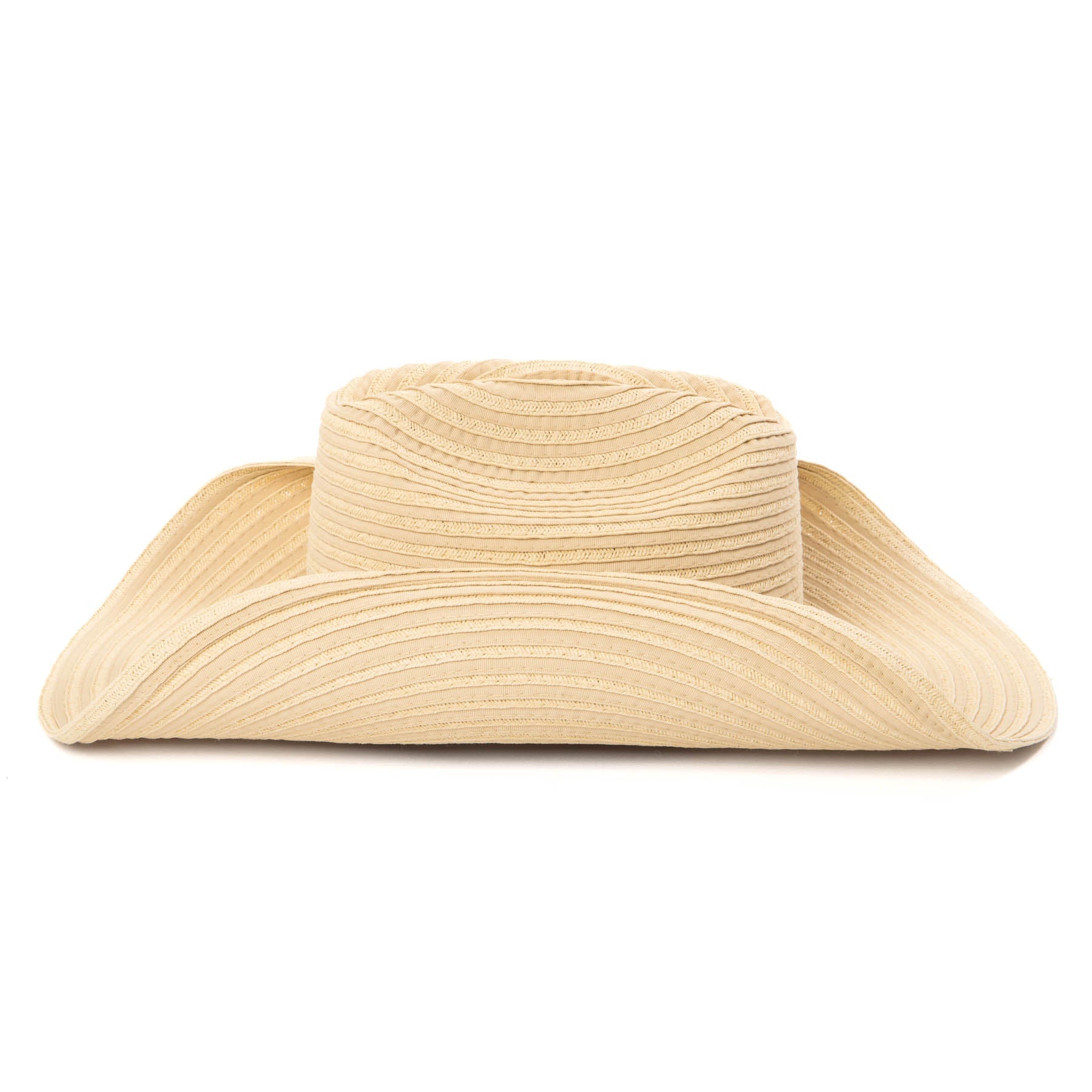 Luz Cattleman's Crease Cowboy Hat with Rolled Wire Brim - Western Style Hat for Men & Women - Perfect for Rodeo, Country Music Festivals & Outdoor Adventures