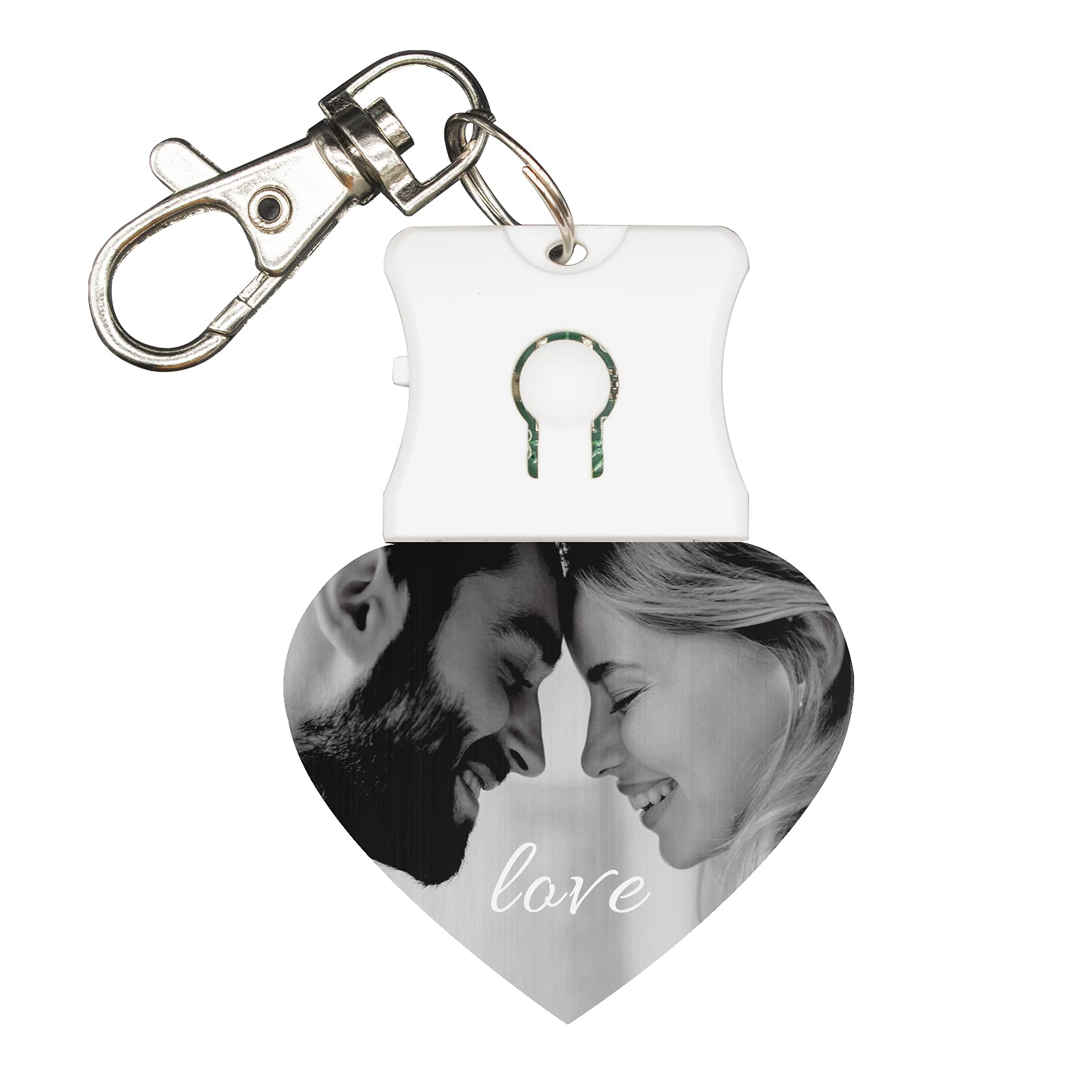 Custom Engraved Pet ID Tags with Photo & Name - Personalized LED Dog & Cat Collar Tags for Safety & Style - Perfect for Walks, Travel & Daily Pet Identification