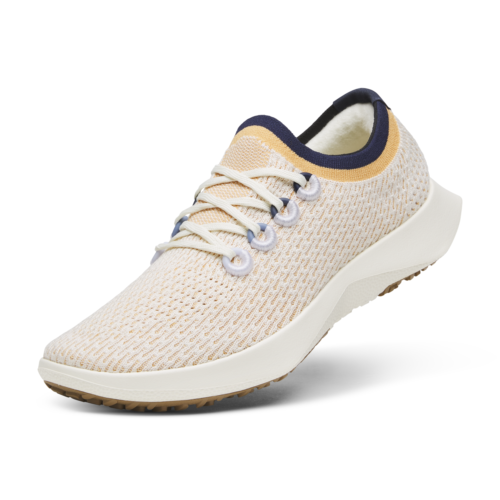 Men's Running Shoes Tree Dasher 2 - Twilight White & Hanami Orange with White Sole | Lightweight & Breathable for Jogging, Gym Workouts & Daily Wear