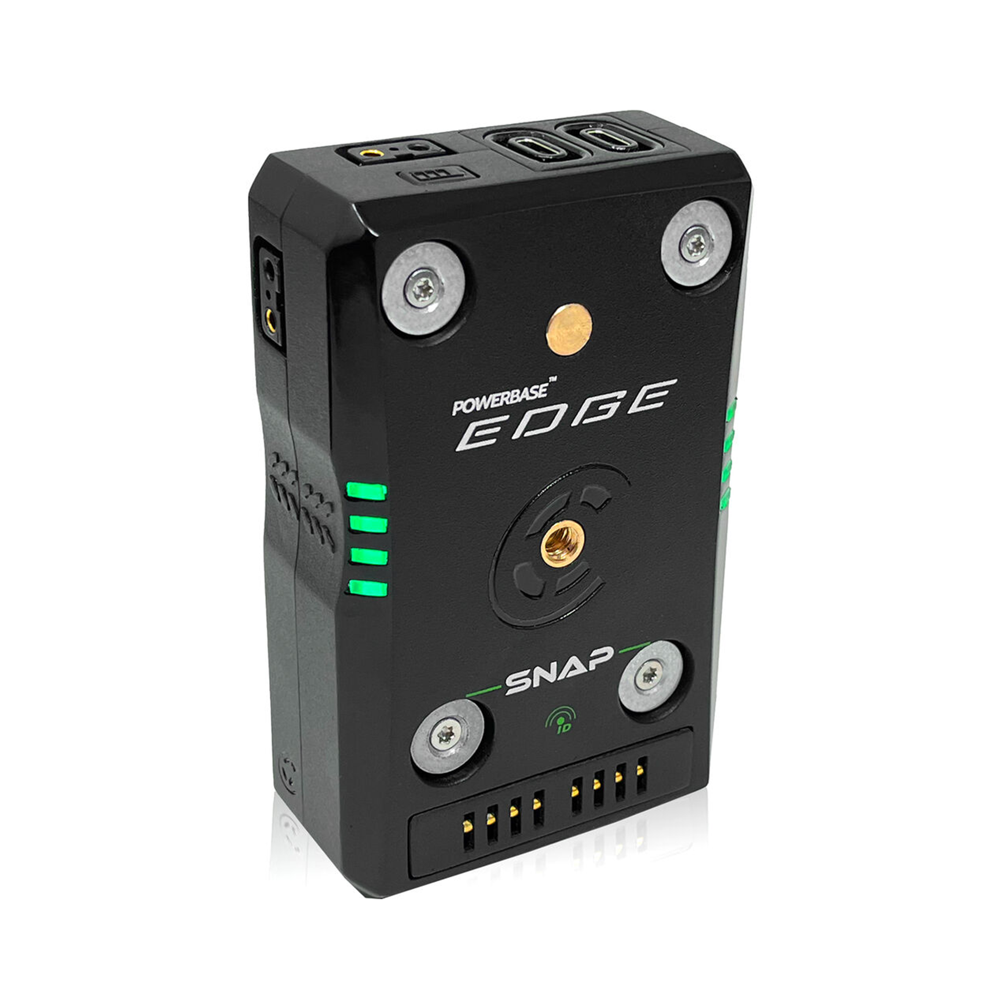 Core SWX Powerbase Edge Snap 49Wh Smart Stacking Battery Pack - High Capacity V-Mount Battery for DSLR Cameras & Video Equipment - Perfect for Filmmaking, Photography & On-Location Shooting
