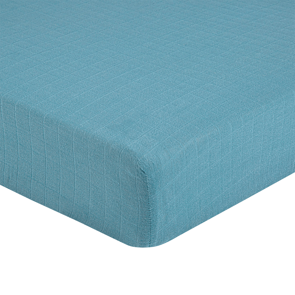 Organic Cotton Fitted Crib Sheet for Baby Crib - Soft, Breathable & Hypoallergenic Nursery Bedding - Perfect for Newborns, Toddlers & Daycare Use