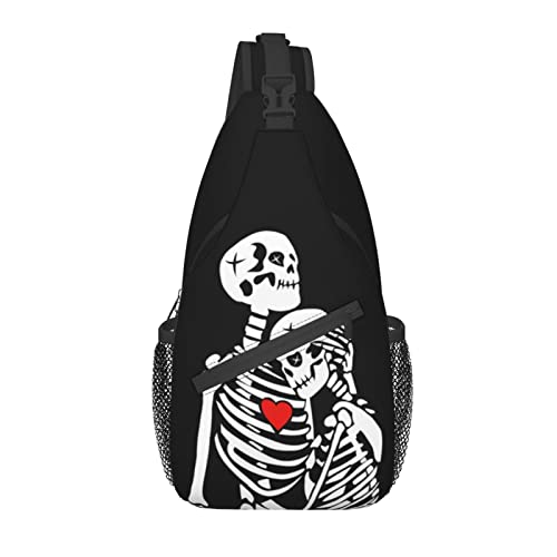 Skull Love in Heart