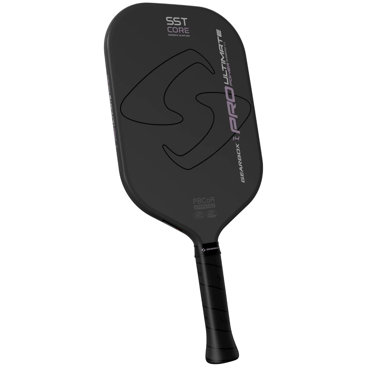 Gearbox Pro Ultimate Power Elongated Pickleball Paddle - 8.0 oz Lightweight Carbon Fiber Paddle for Competitive Play & Tournament Use - Perfect for Advanced Players & Outdoor/Indoor Games