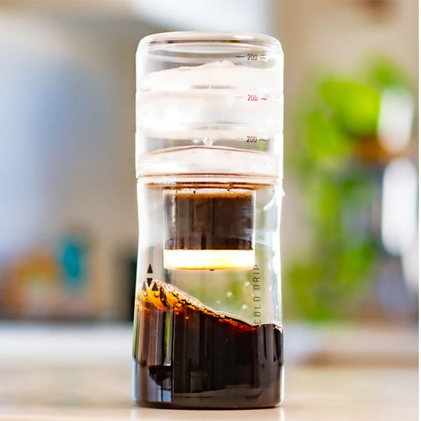 Premium Delter Cold Drip Coffee Maker - Portable Iced Coffee Brewer for Home & Office - Perfect for Camping, Travel & Outdoor Adventures
