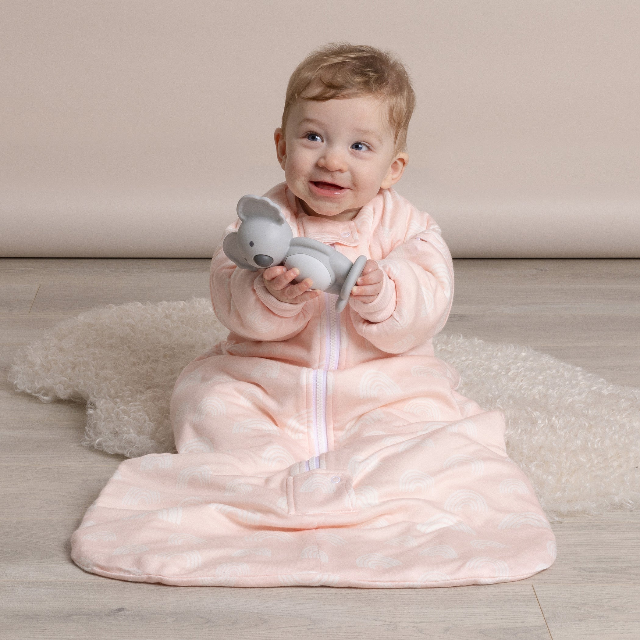 Aussie Animals Bubba Koala Silicone Teething Toy for Babies - Safe & Soft Grey Teether for Soothing Sore Gums - Perfect for Travel, Daycare & On-the-Go Parenting