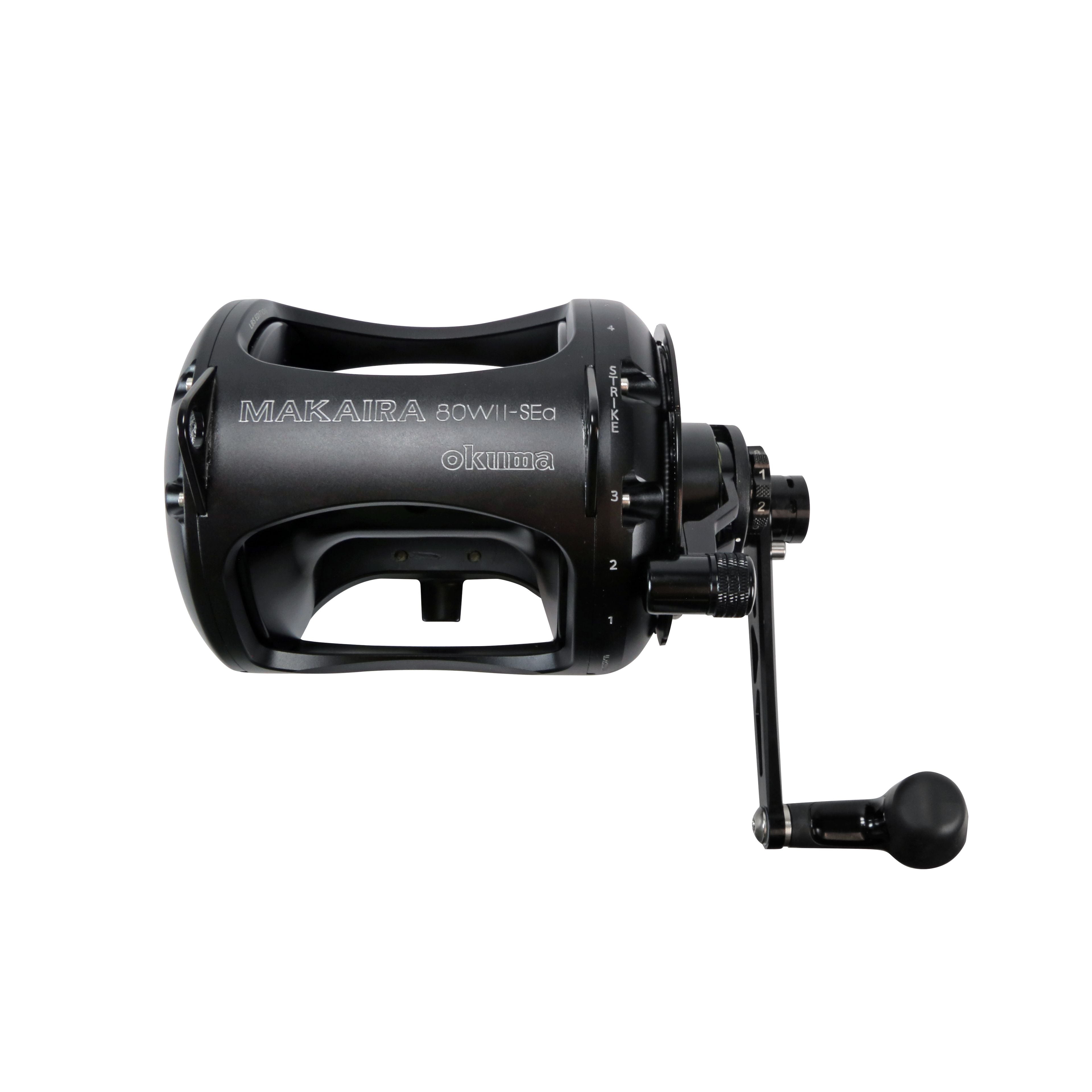 Okuma Makaira SEA Land Based Shark Fishing Reel - Version 2 Speed Lever Drag Saltwater Reel for Big Game Fishing - Perfect for Shark Fishing, Offshore Trolling & Heavy Saltwater Angling