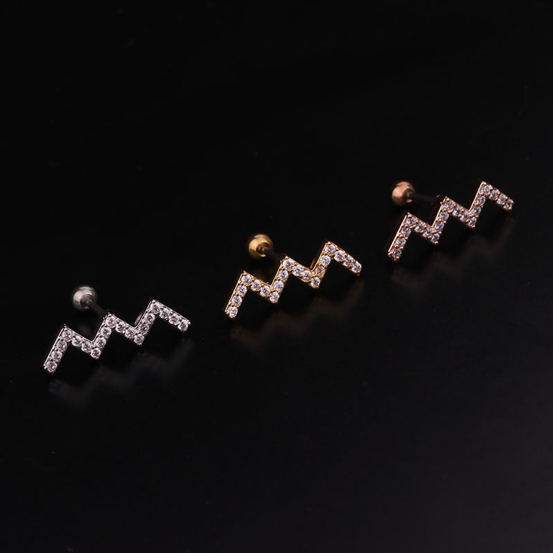 20G Cartilage Tiny Stud Earrings - Surgical Steel Celestial Star Earrings for Women | Hypoallergenic Piercing Jewelry | Perfect for Daily Wear, Parties & Gifts